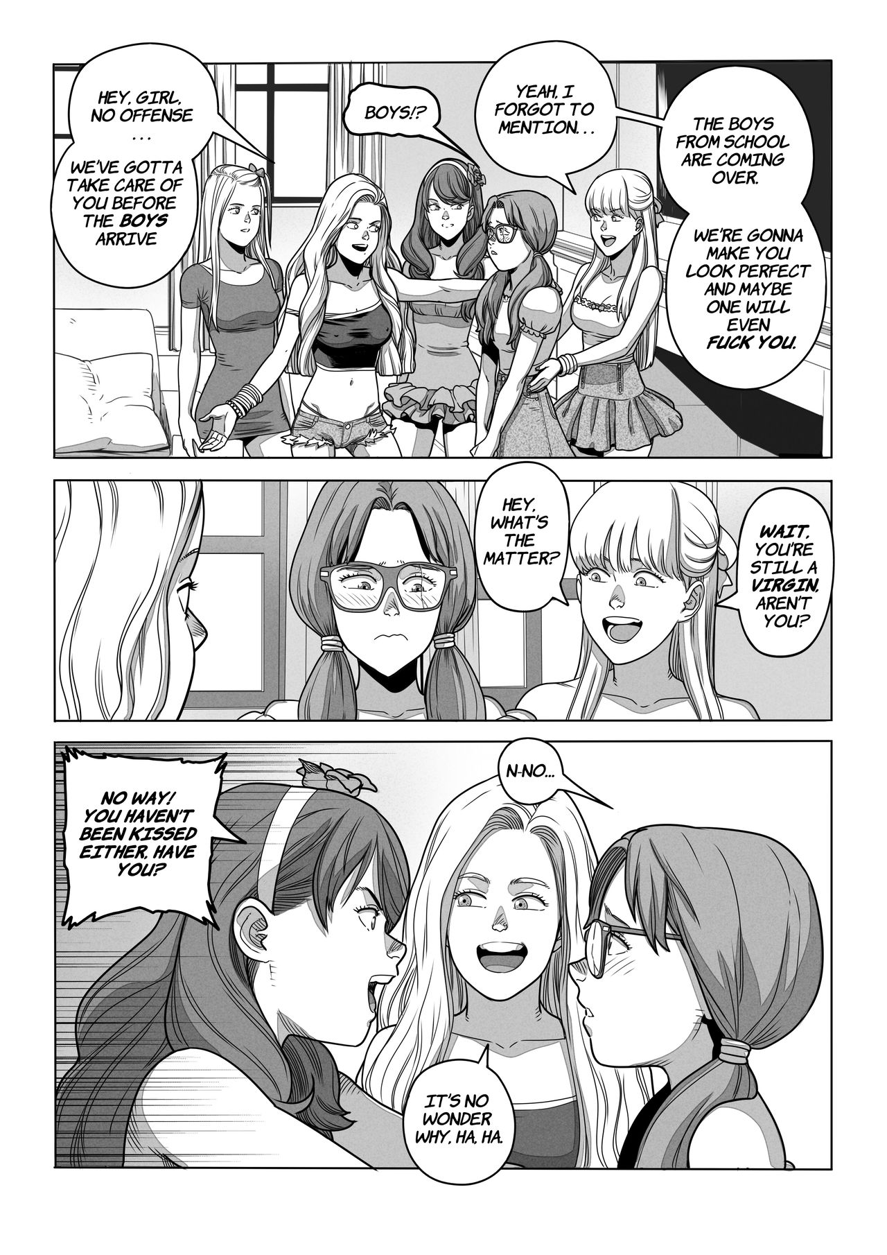 NILF 1 – Nerd I'd Like To Fuck comic porn NILF 1 – Nerd I'd Like To Fuck Chapter 1 – page 10
