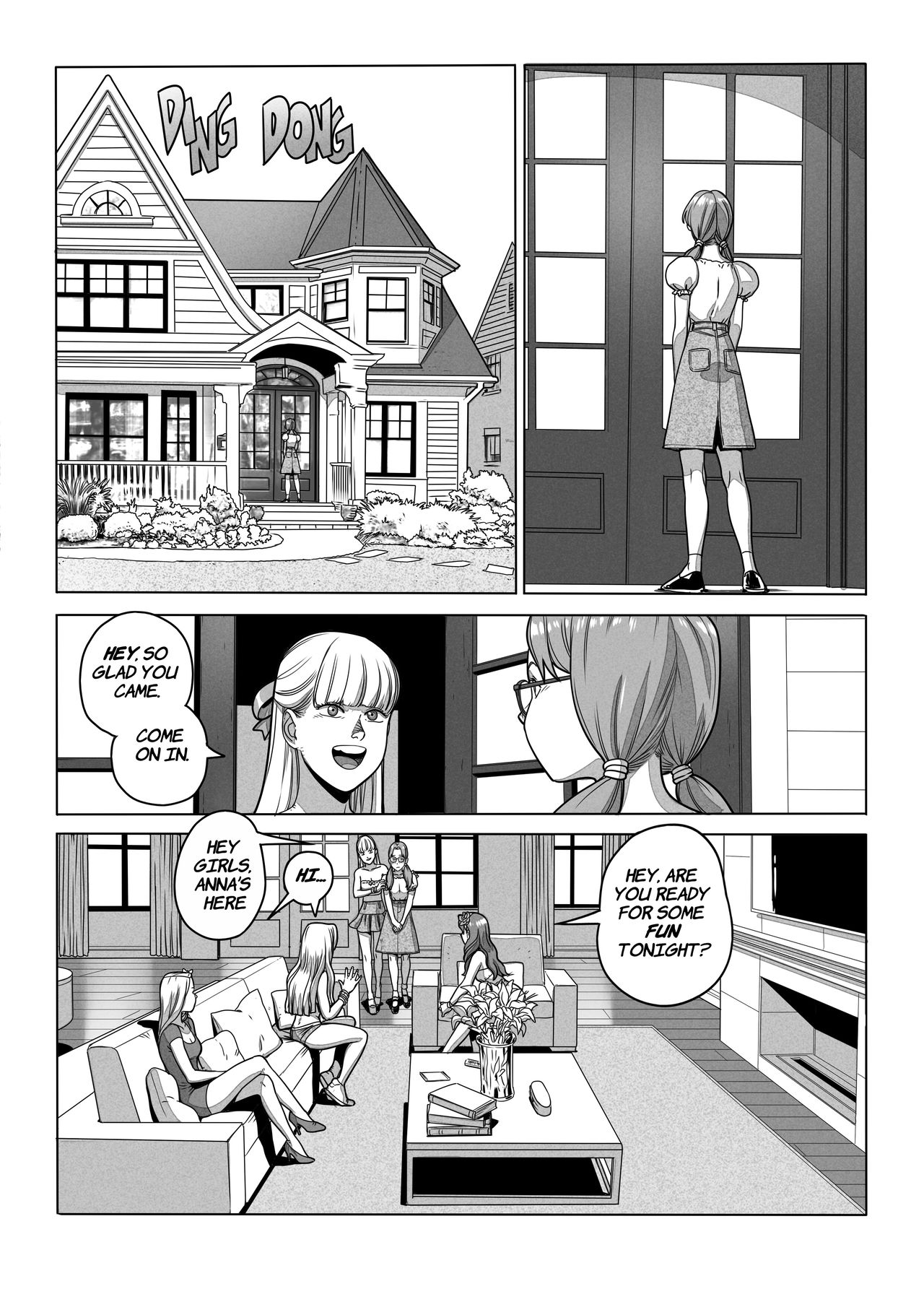 NILF 1 – Nerd I'd Like To Fuck comic porn NILF 1 – Nerd I'd Like To Fuck Chapter 1 – page 9