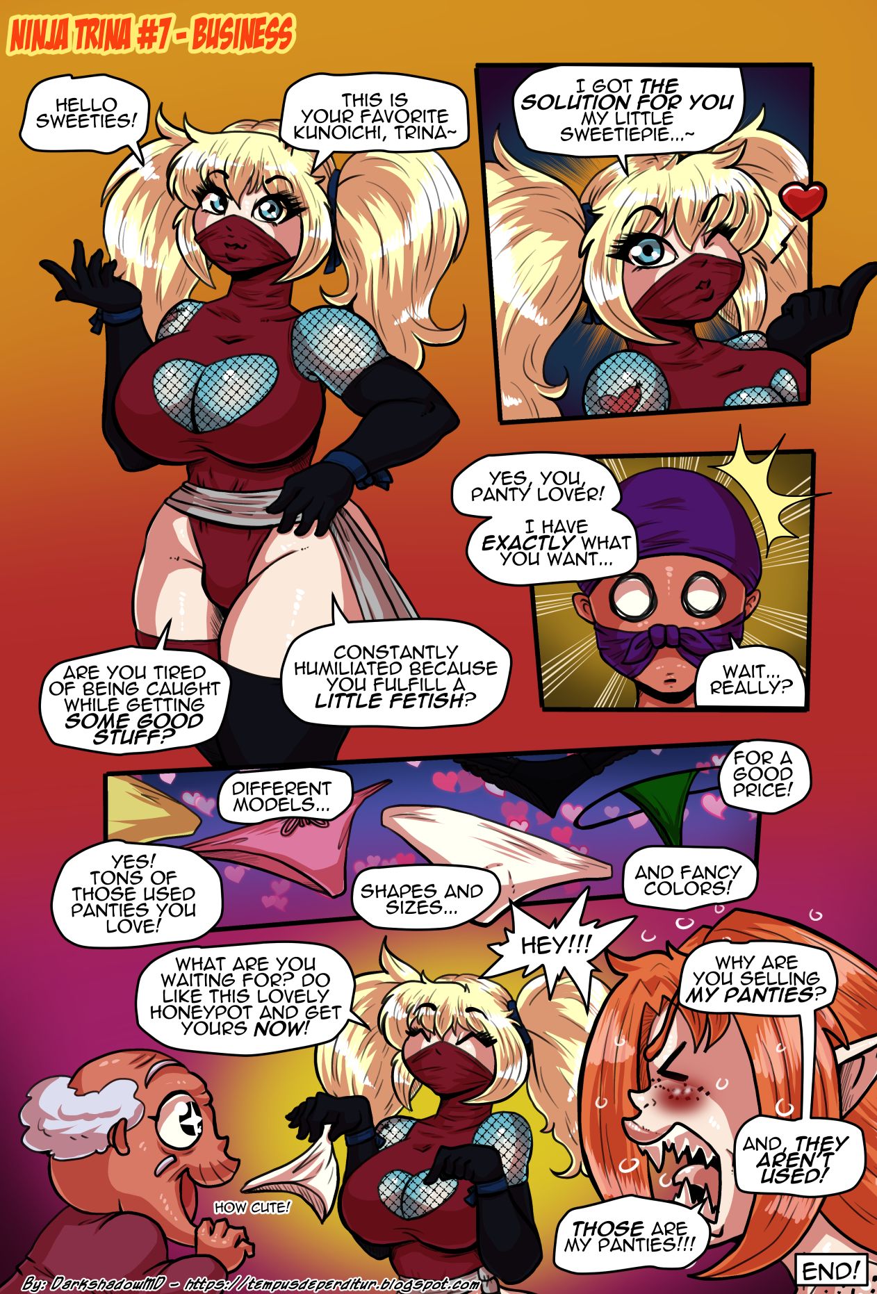 Ninja Trina comic porn Ninja Trina Chapter 1 – page 10