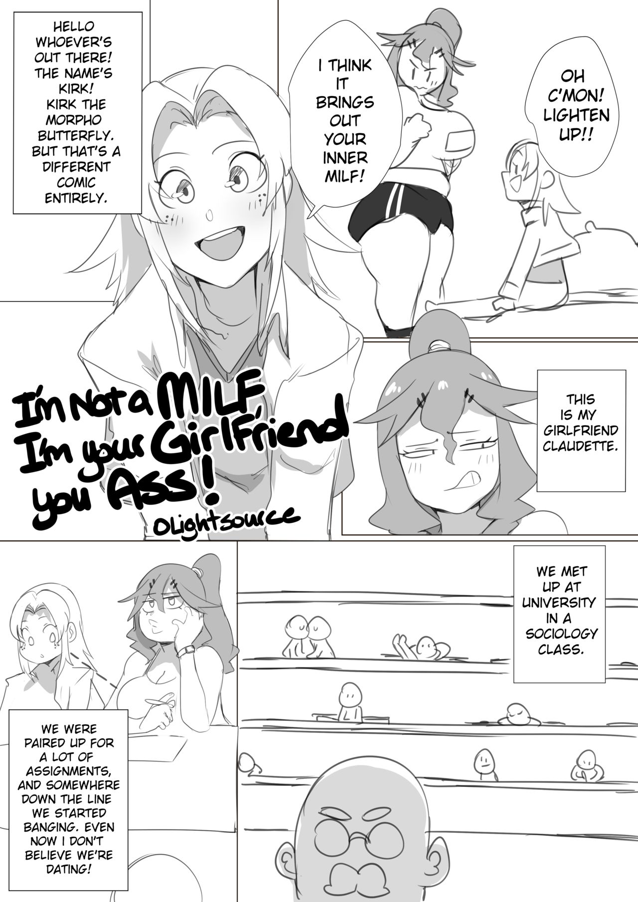 I'm Not A Milf I'm Your Girlfriend You Ass! comic porn I'm Not A Milf I'm Your Girlfriend You Ass! Chapter 1 – page 4
