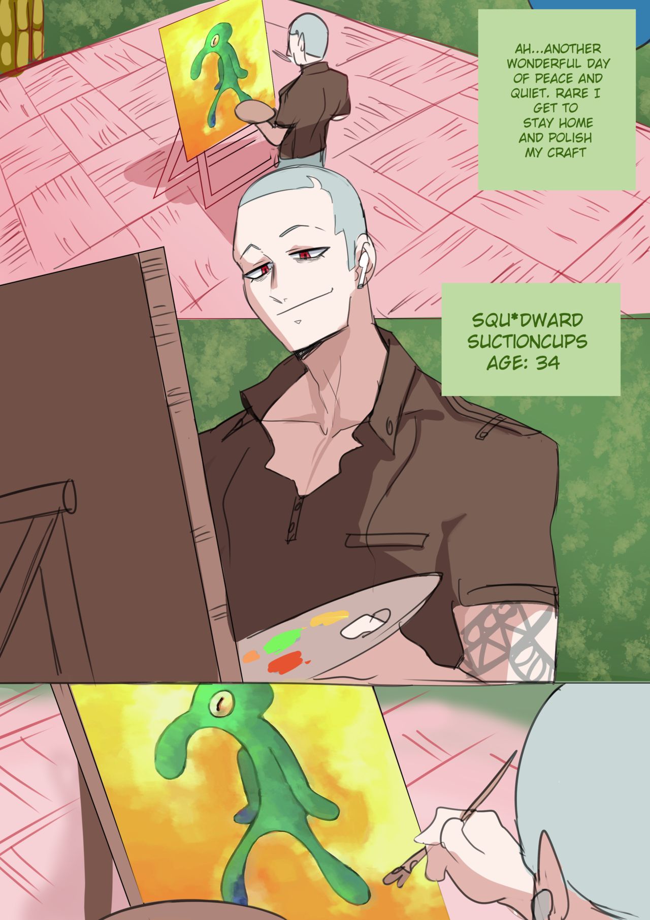 Bikini's Bottom comic porn Bikini's Bottom Chapter 1 – page 4