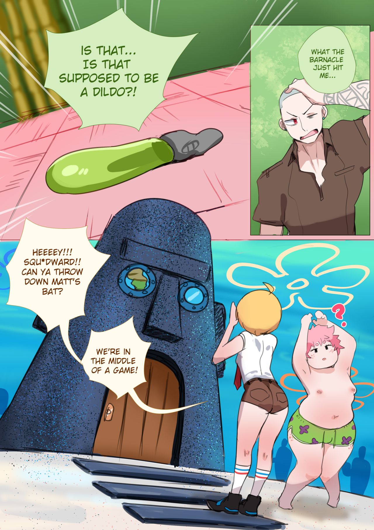 Bikini's Bottom comic porn Bikini's Bottom Chapter 1 – page 6