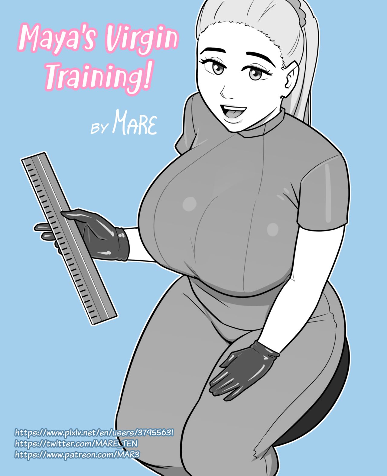 Maya's Virgin Training! comic porn Maya's Virgin Training! Chapter 1 – page 1