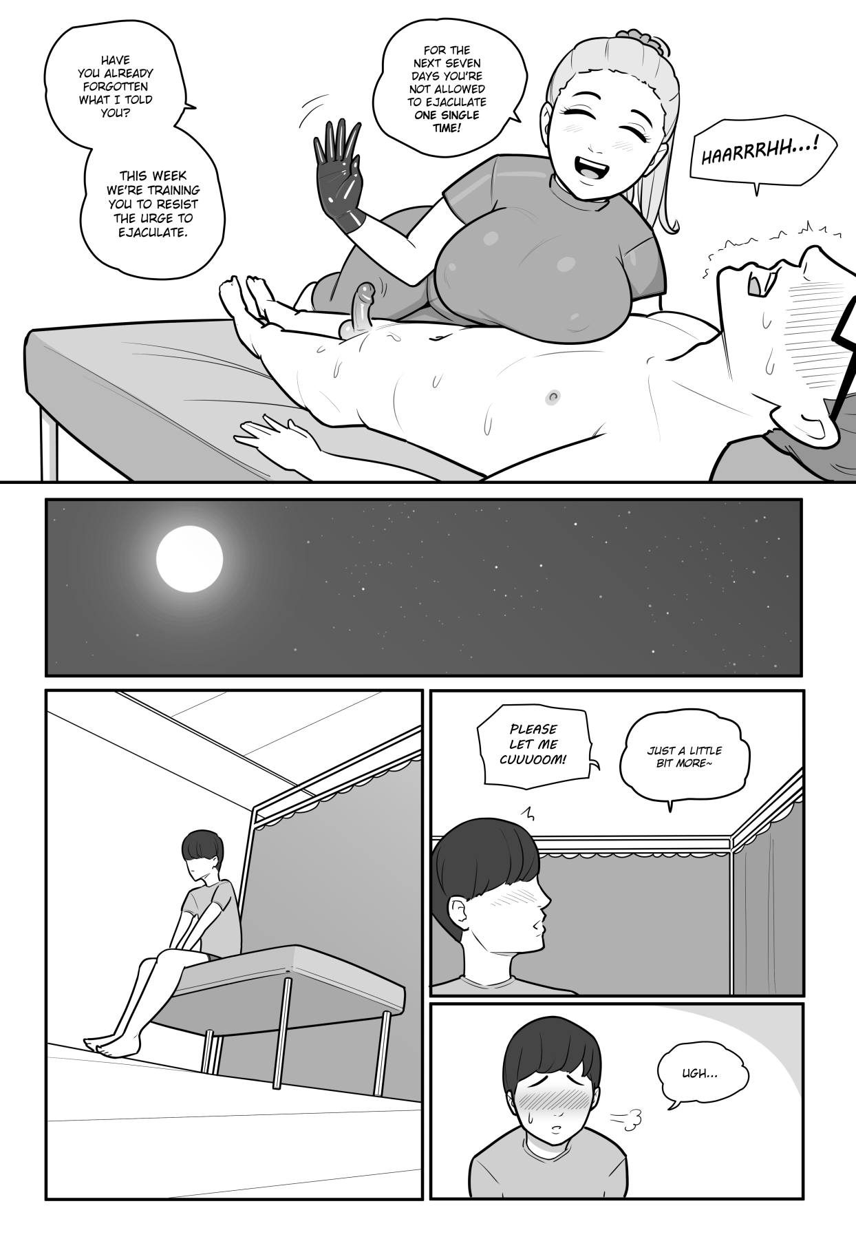 Maya's Virgin Training! comic porn Maya's Virgin Training! Chapter 1 – page 18