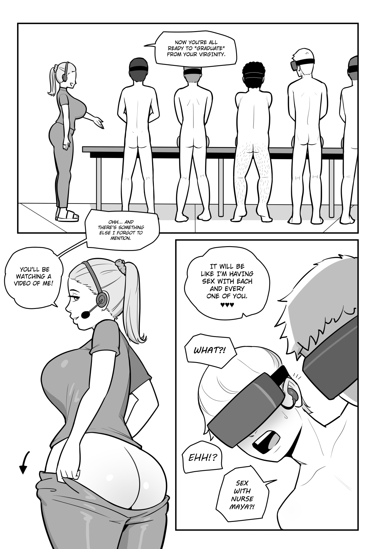 Maya's Virgin Training! comic porn Maya's Virgin Training! Chapter 1 – page 26