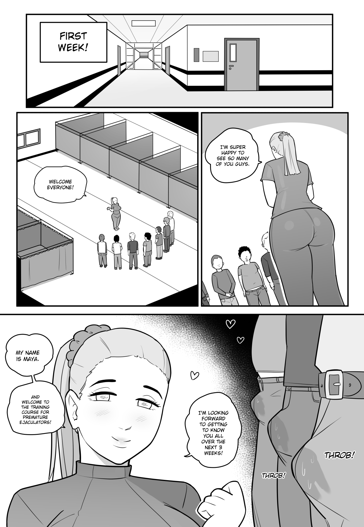 Maya's Virgin Training! comic porn Maya's Virgin Training! Chapter 1 – page 8