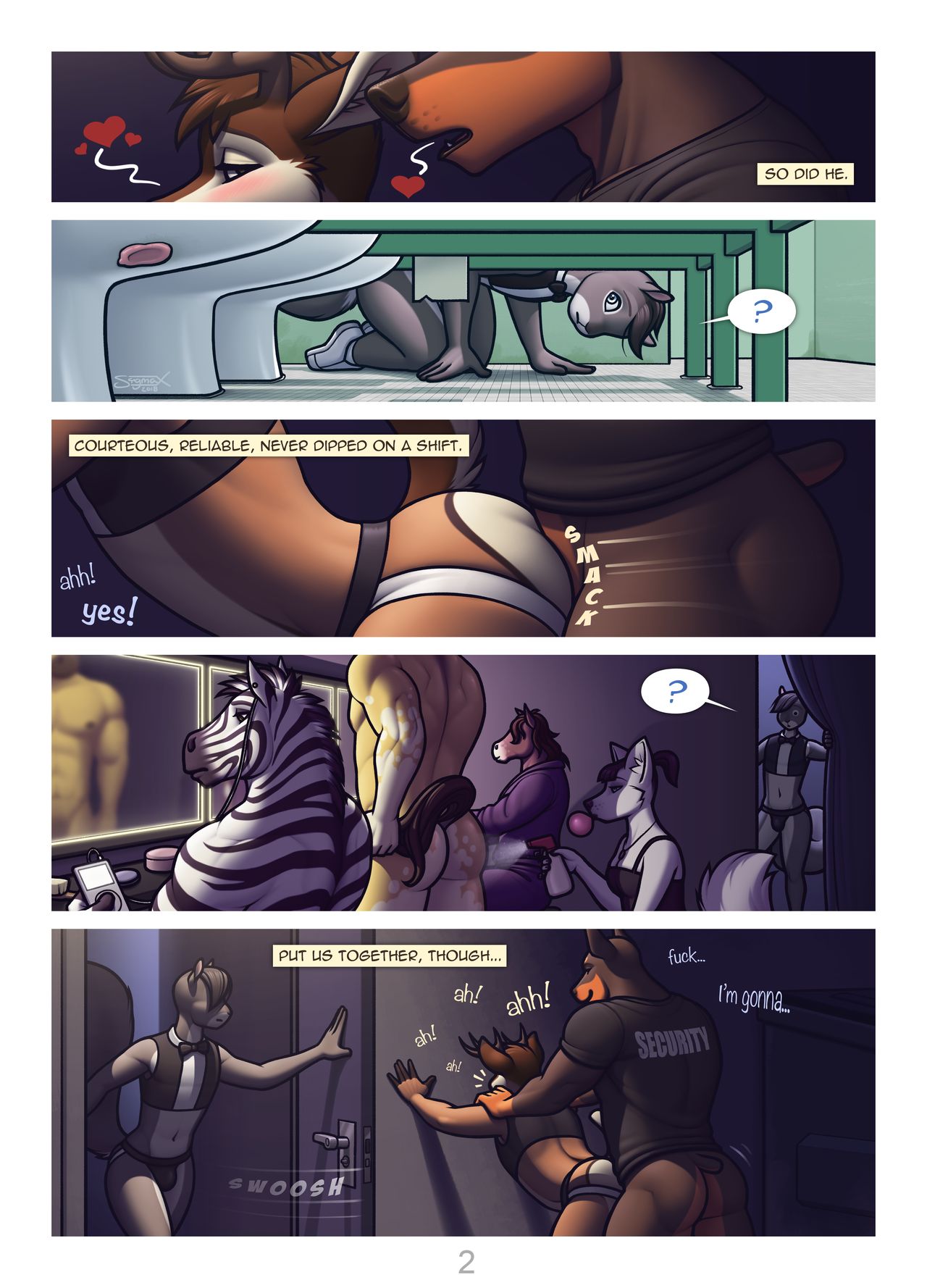Heavy Lifting comic porn Heavy Lifting Chapter 1 – page 2