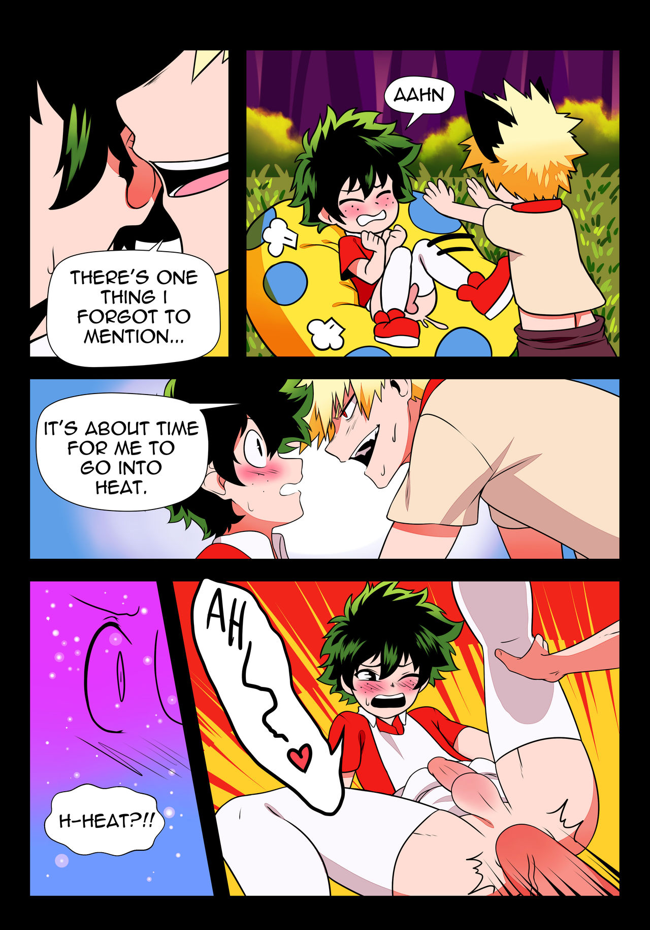 BakuDeku comic porn BakuDeku Chapter 1 – page 10