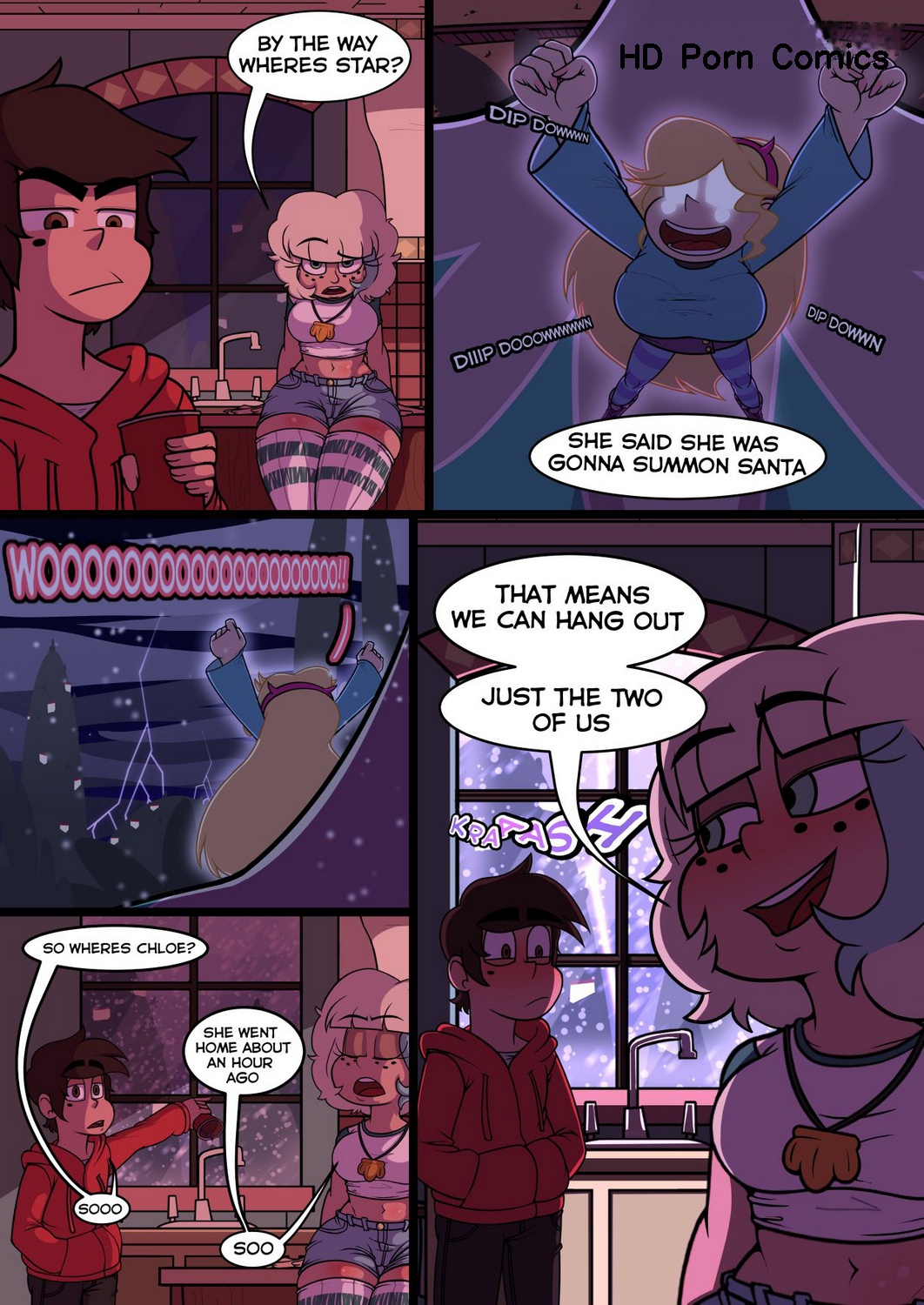 A Little Weird House Party comic porn A Little Weird House Party Chapter 1 – page 8