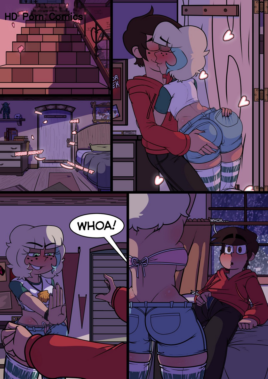 A Little Weird House Party comic porn A Little Weird House Party Chapter 1 – page 9