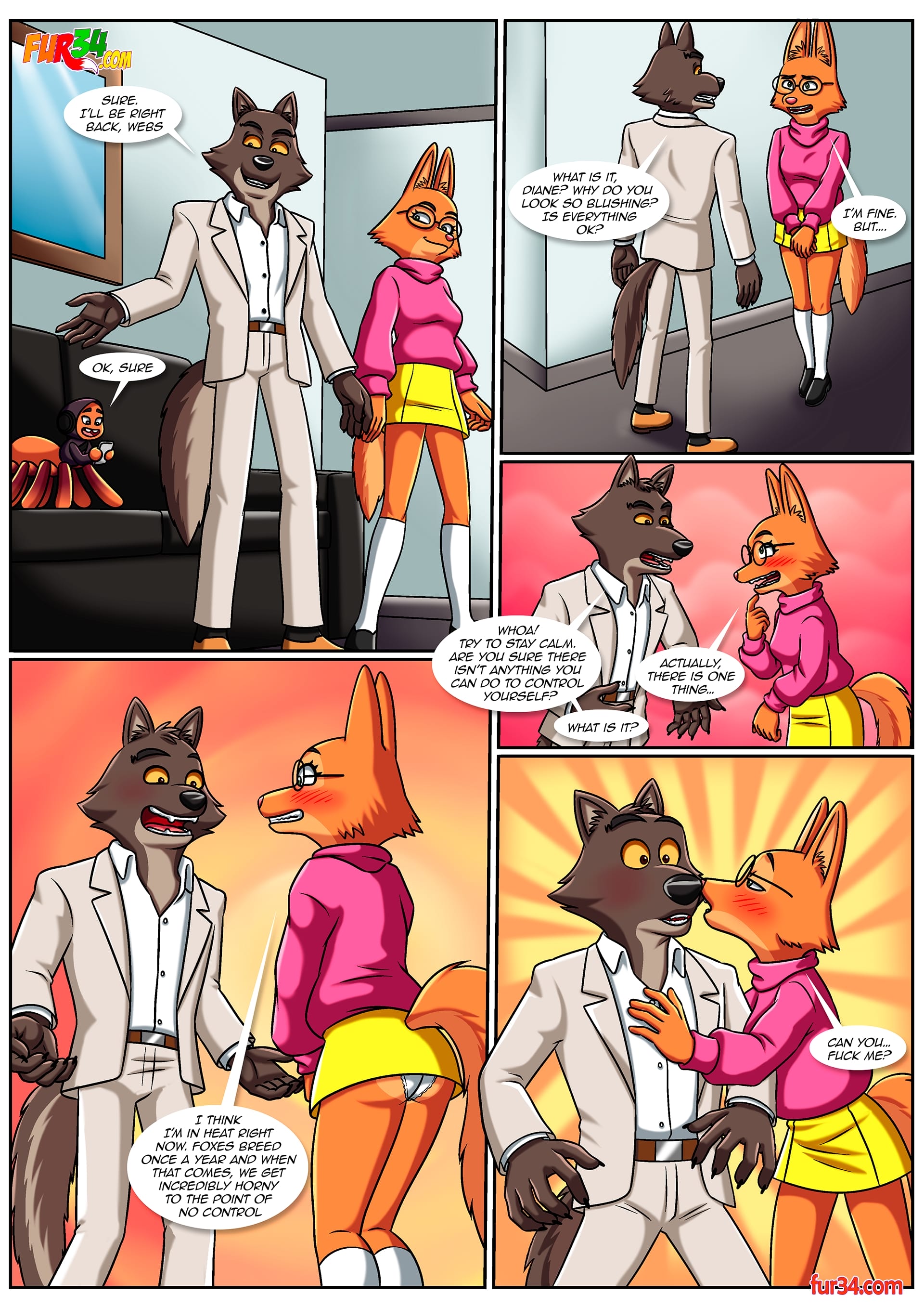 What Does the Fox Say in Bed? (The Bad Guys) [Palcomix] 1 . What Does the Fox Say in Bed? - Chapter 1 (The Bad Guys) [Palcomix] – page 3