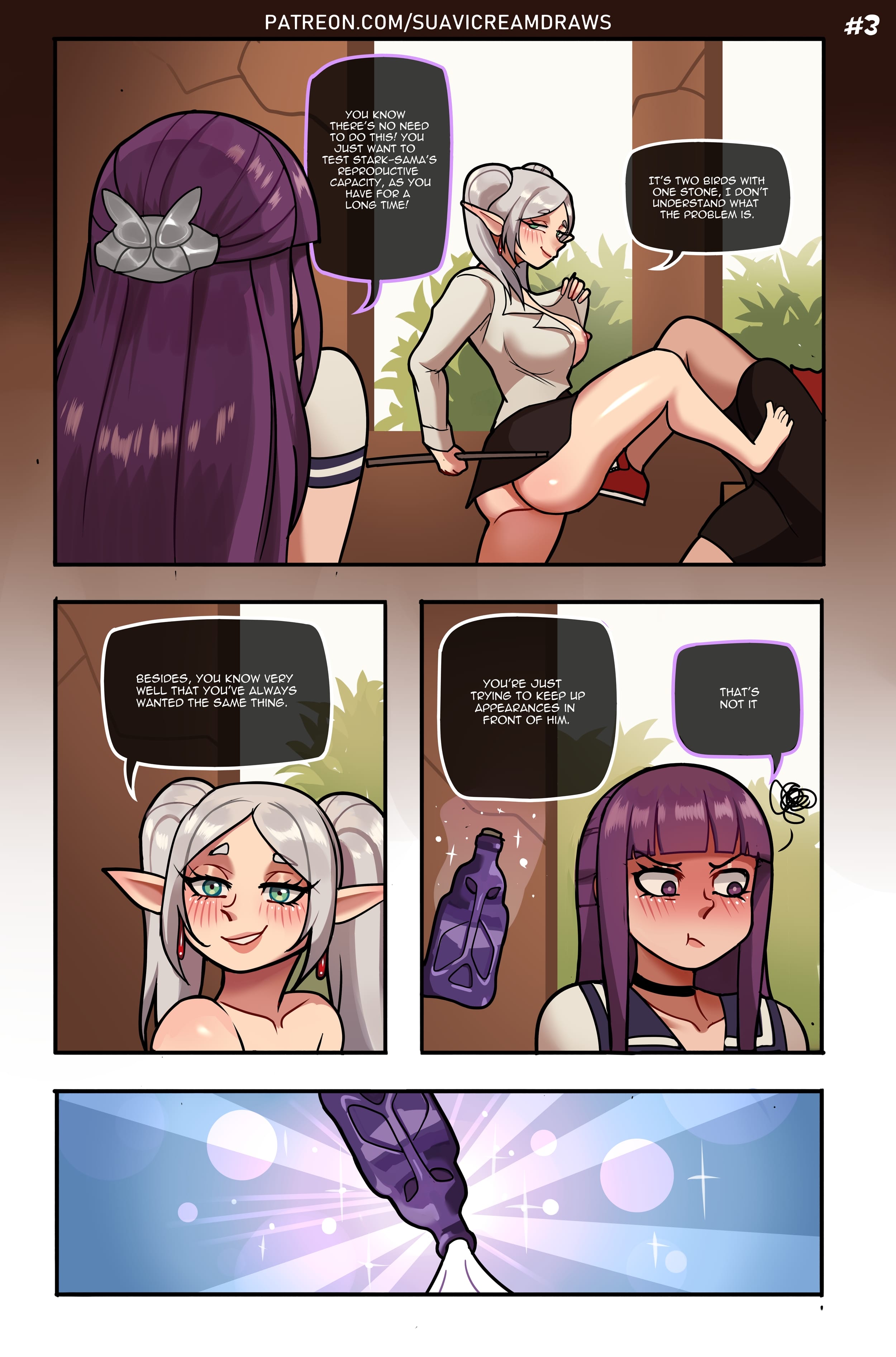 Frieren’s chair (Frieren: Beyond Journey’s End) [Suavi-Cream] 1 . Frieren's chair - Chapter 1 (Frieren: Beyond Journey's End) [Suavi-Cream] – page 4