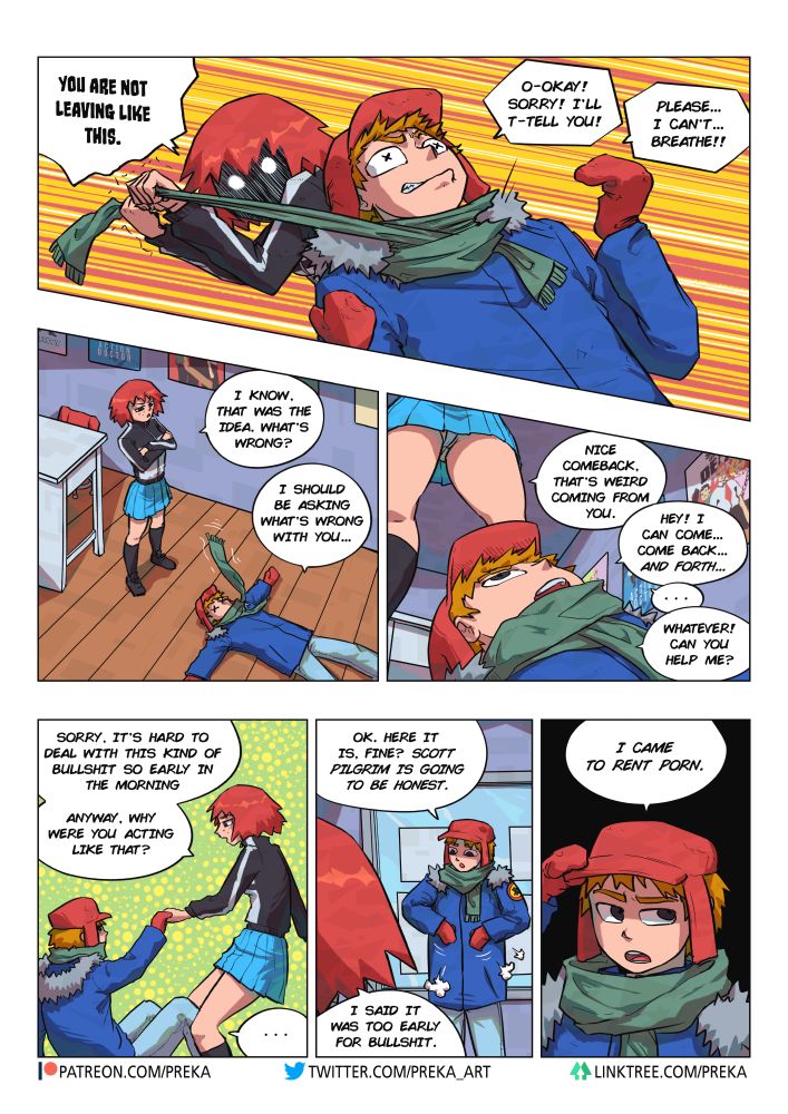 Kim Pine's Payday comic porn Kim Pine's Payday Chapter 1 – page 3