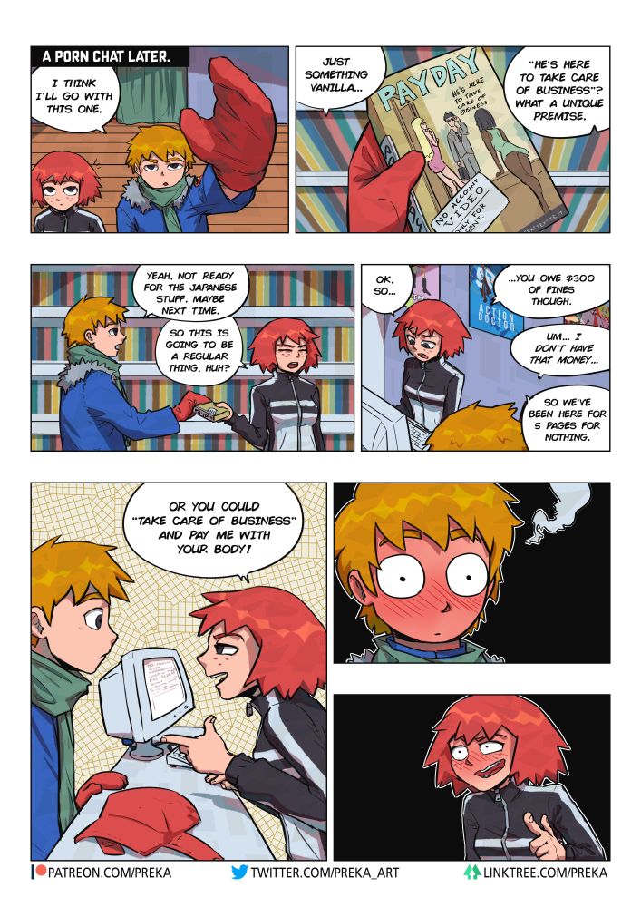 Kim Pine's Payday comic porn Kim Pine's Payday Chapter 1 – page 5