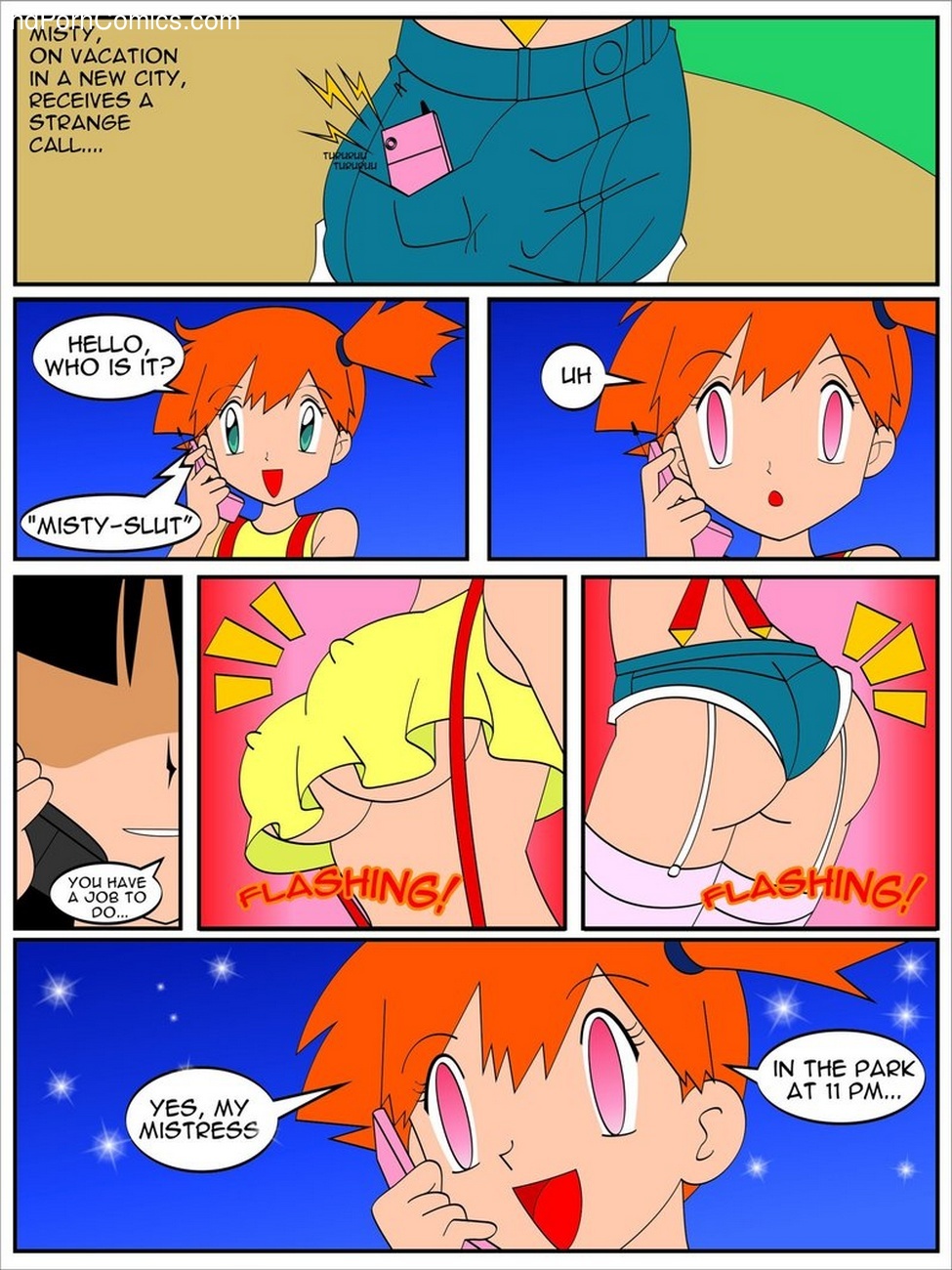 Poke-Slut Pokemon comic porn Poke-Slut Pokemon Chapter 1 – page 2