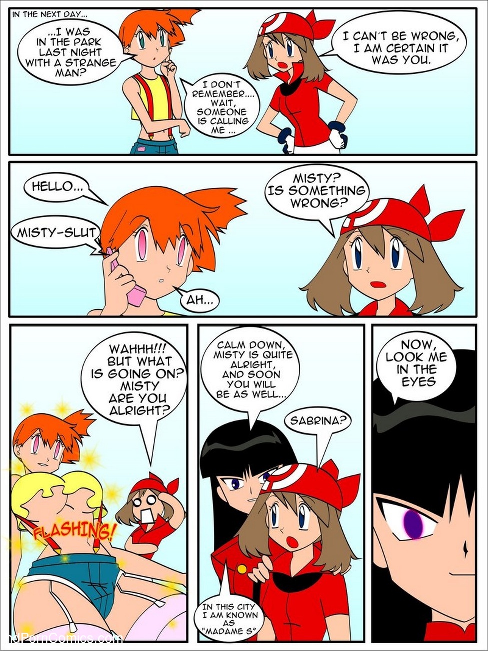 Poke-Slut Pokemon comic porn Poke-Slut Pokemon Chapter 1 – page 6
