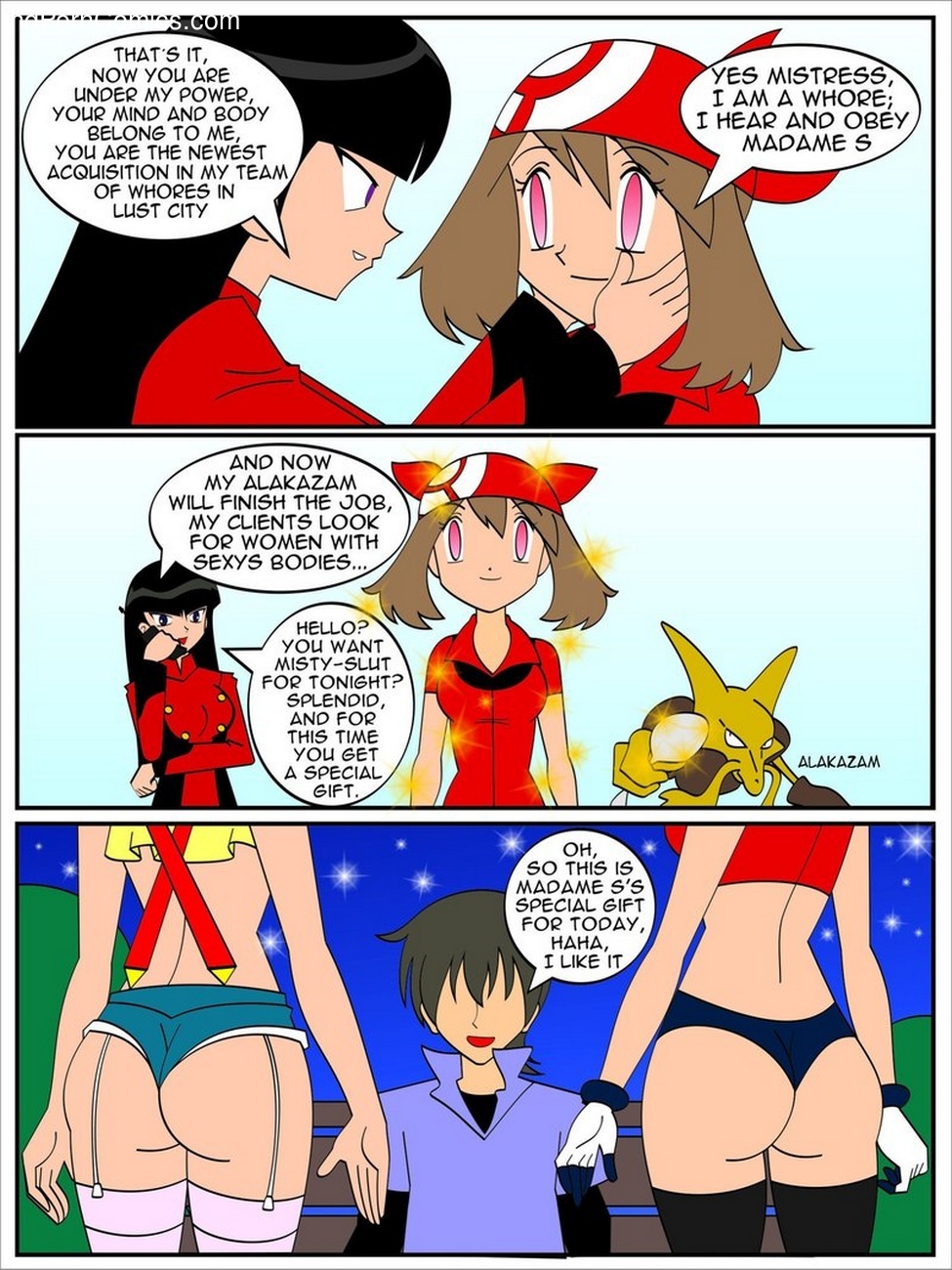 Poke-Slut Pokemon comic porn Poke-Slut Pokemon Chapter 1 – page 7