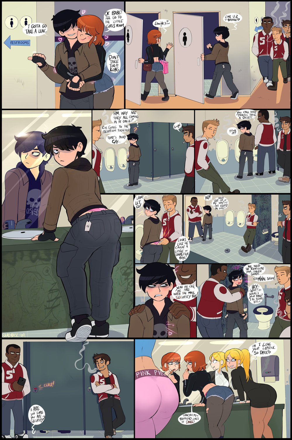 [Shadman] Goth Femboy [Eng] – Gay Manga [Shadman] Goth Femboy [Eng] Chapter 1 – page 12