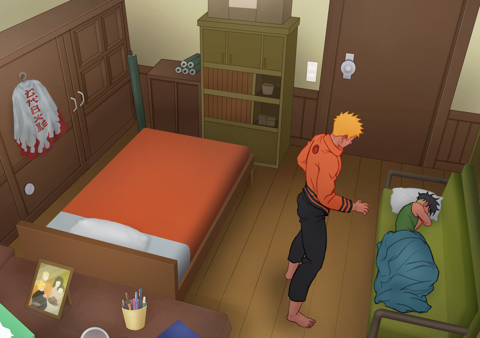 [CamoHouse] Naruto Work Room – V.2 – VDO – Gay Manga [CamoHouse] Naruto Work Room – V.2 – VDO Chapter 1 – page 23