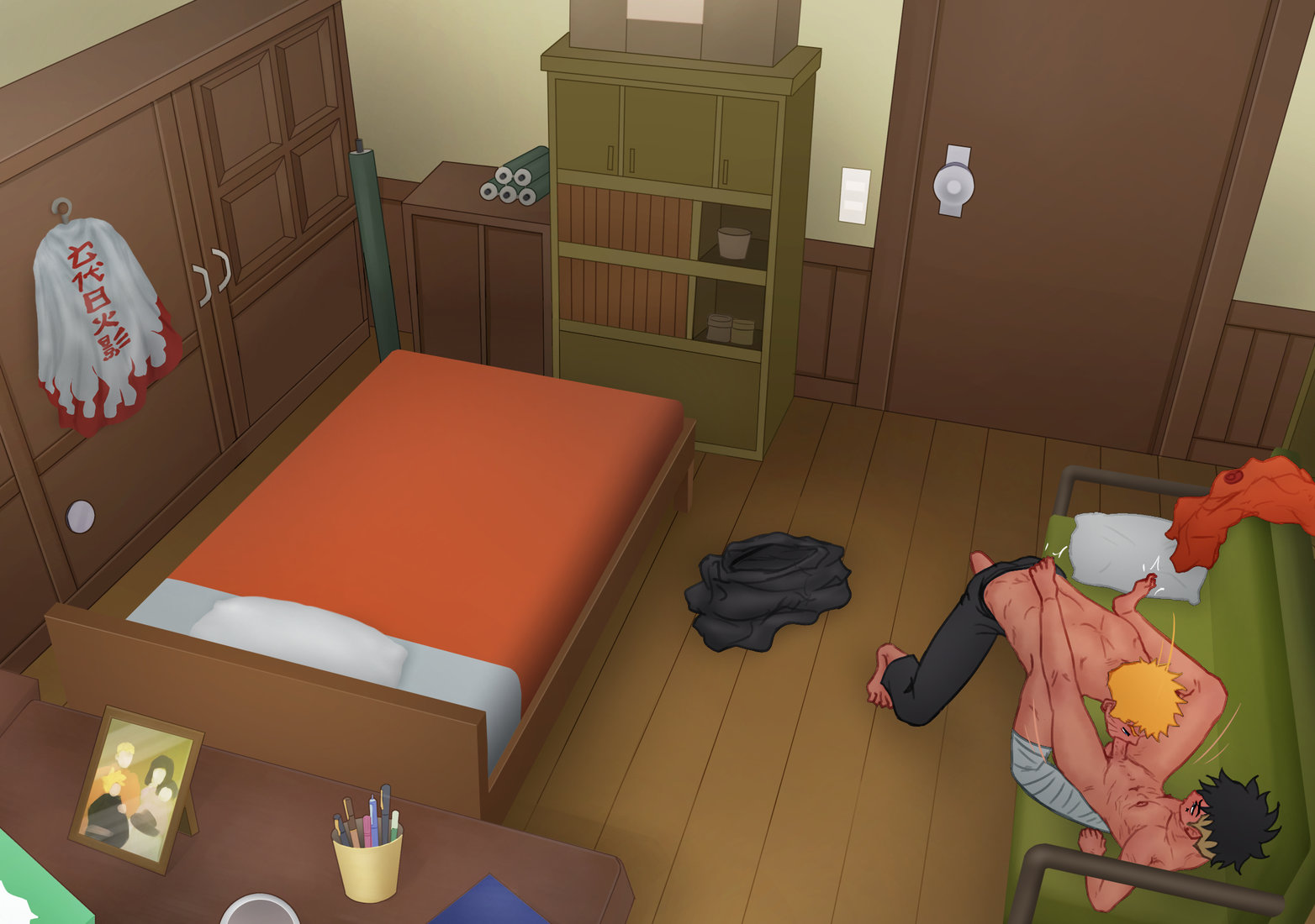 [CamoHouse] Naruto Work Room – V.2 – VDO – Gay Manga [CamoHouse] Naruto Work Room – V.2 – VDO Chapter 1 – page 27