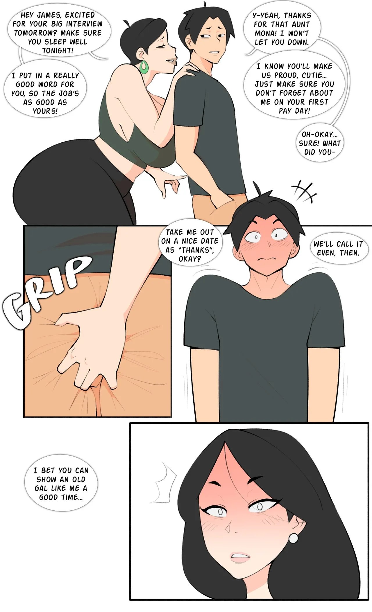 Lisa &amp; James: Breaking Bed comic porn Lisa & James: Breaking Bed Chapter 1 – page 3