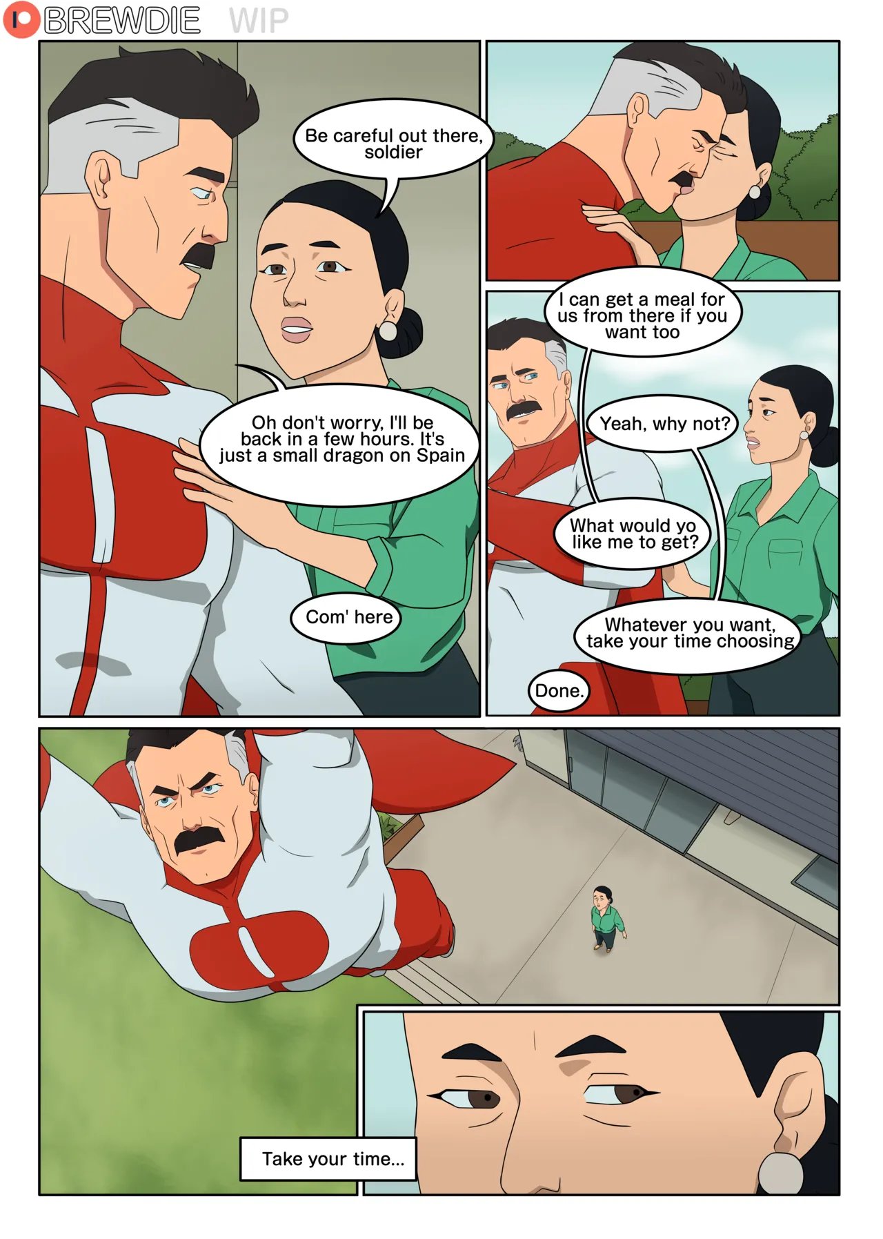 Mark x Debbie comic porn Mark x Debbie Chapter 1 – page 1