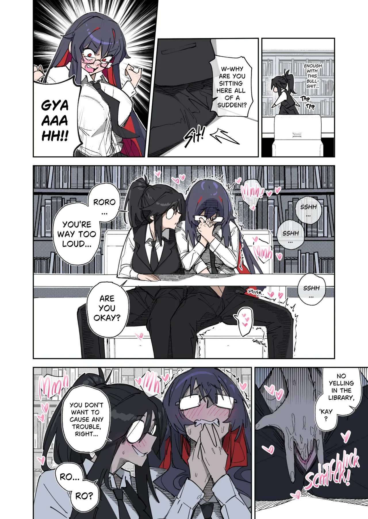 [ohkohaku] L&amp;D: Behind The Books comic porn [ohkohaku] L&D: Behind The Books Chapter 1 – page 3