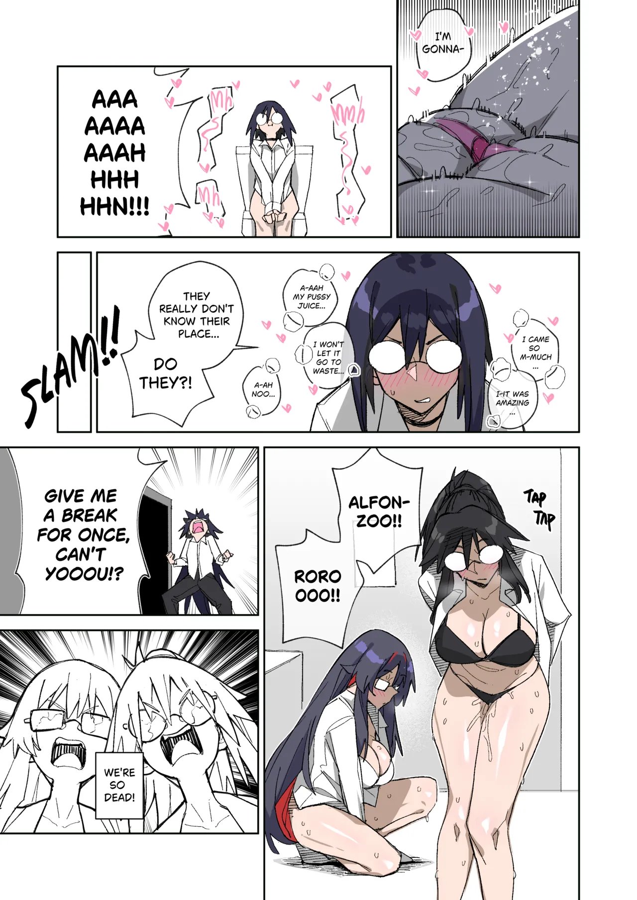 [ohkohaku] L&amp;D: Behind The Books comic porn [ohkohaku] L&D: Behind The Books Chapter 1 – page 8