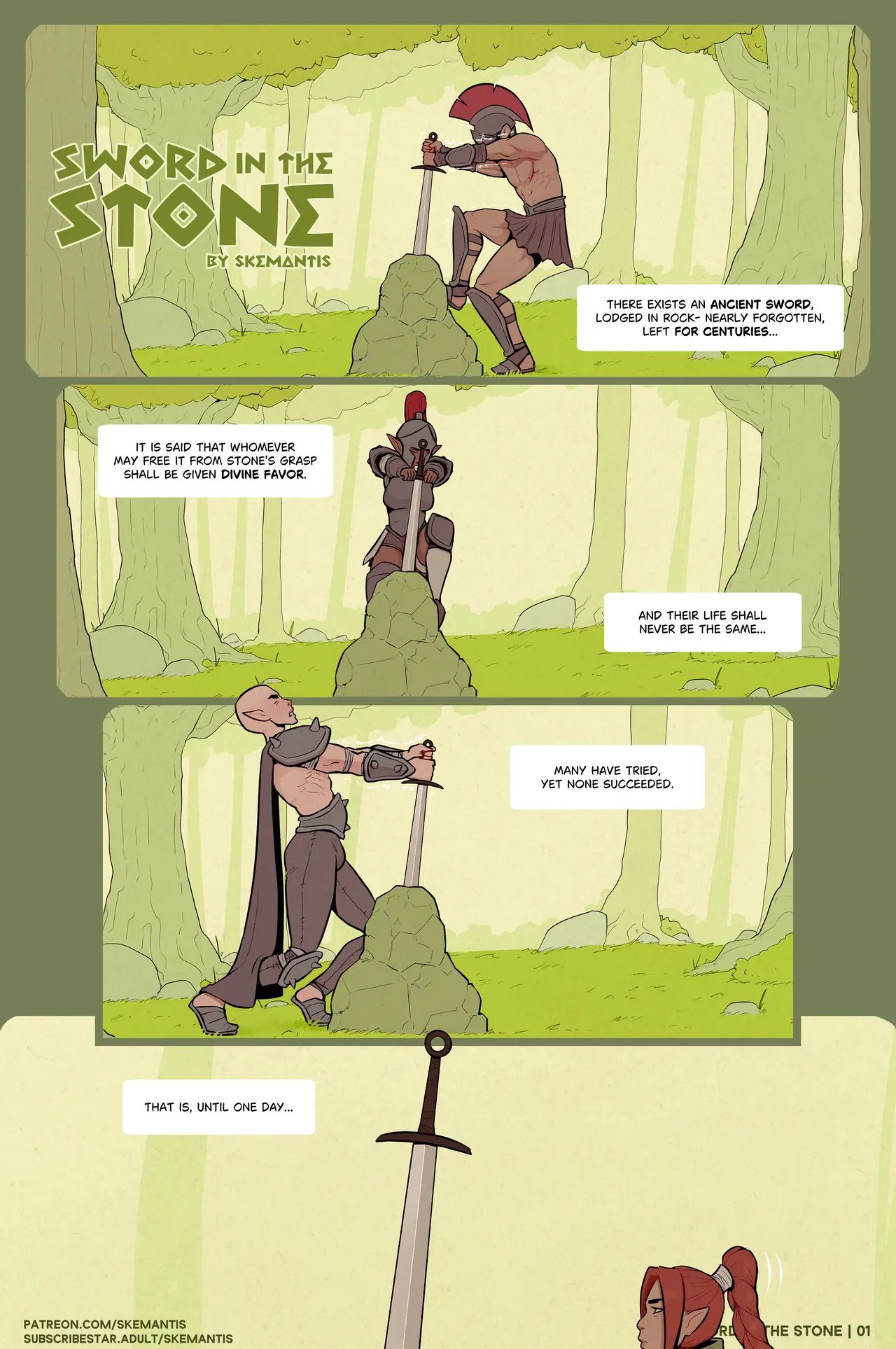 Sword in the Stone comic porn Sword in the Stone Chapter 1 – page 1