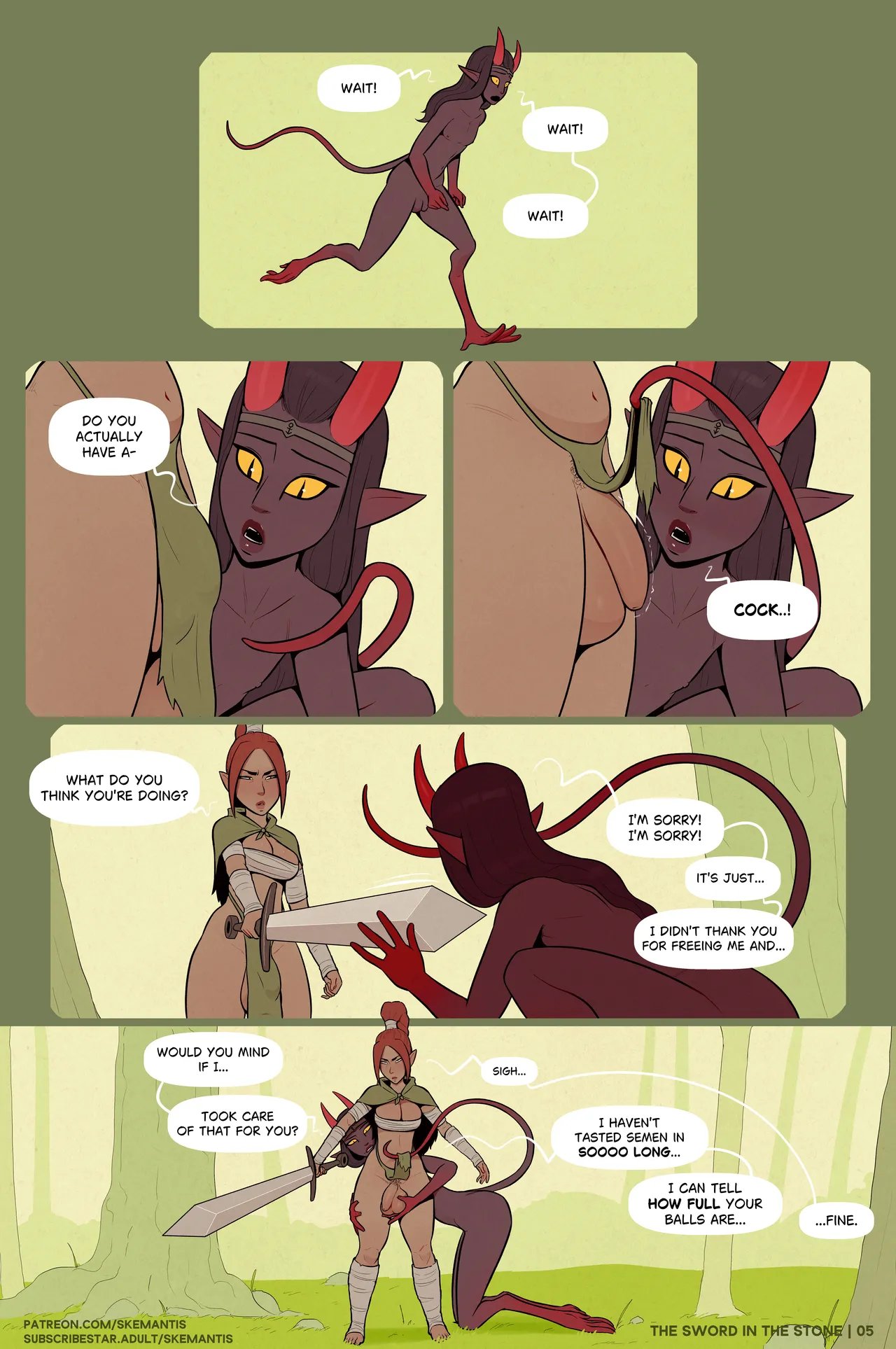 Sword in the Stone comic porn Sword in the Stone Chapter 1 – page 5