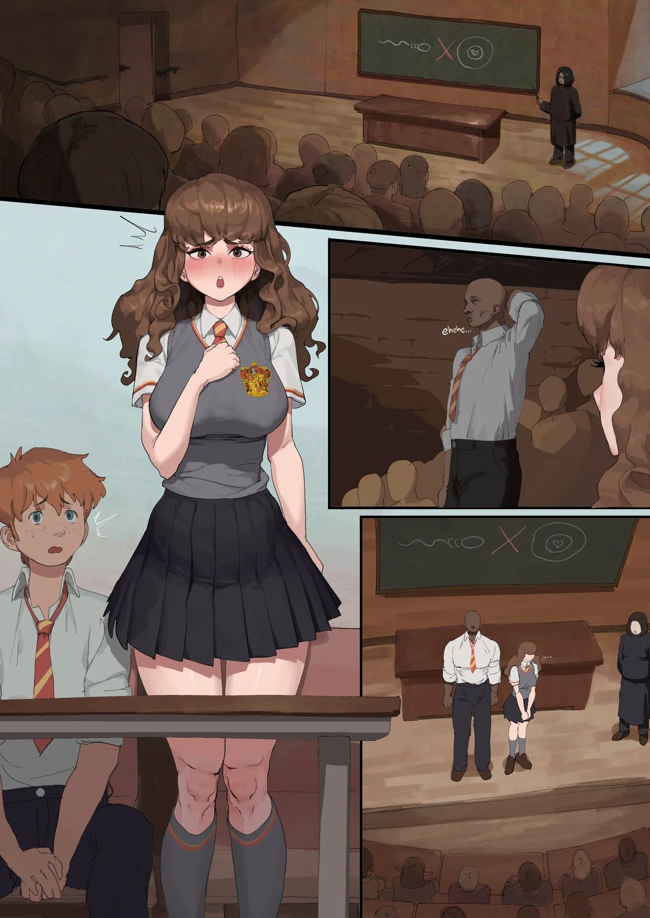 [wjs07] Hermione: Contraception spell failed (Harry Potter) comic porn [wjs07] Hermione: Contraception spell failed (Harry Potter) Chapter 1 – page 6