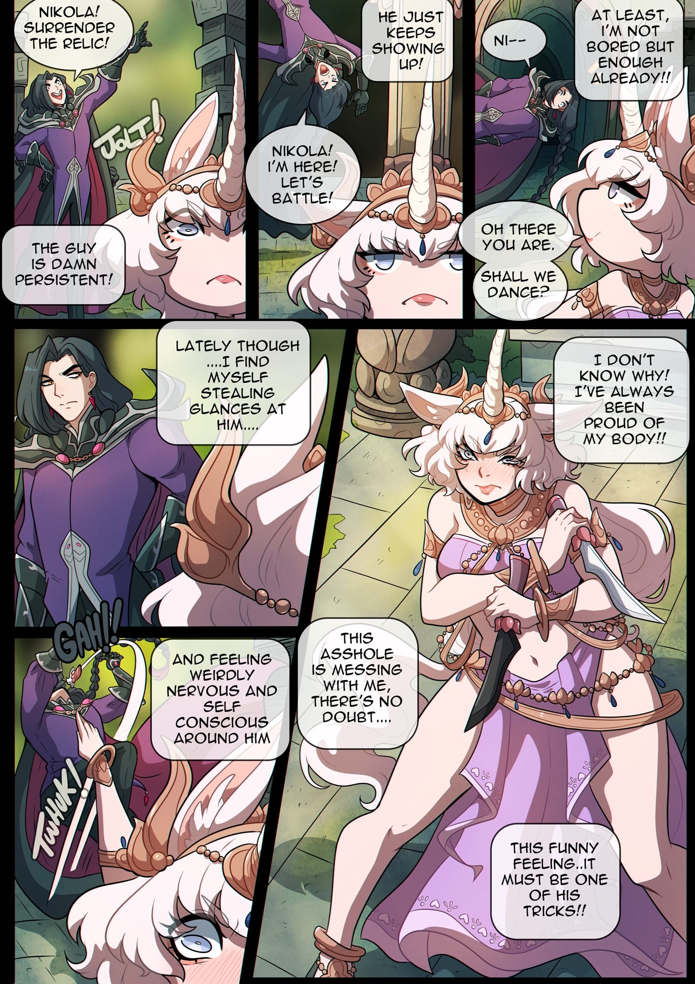 Ghislaine Baby Making comic porn 1 . Guardian Nikola - Chapter 1 [Kinkymation] – page 5