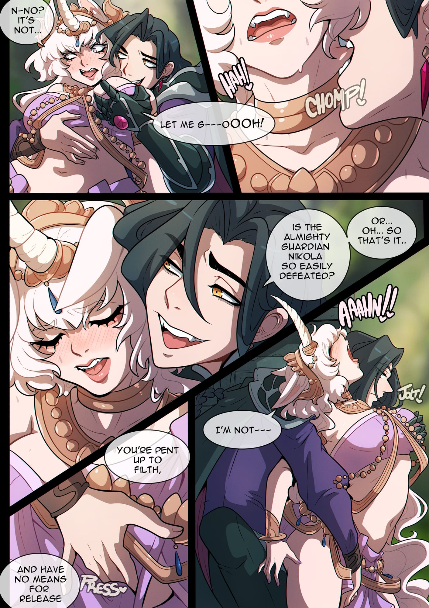 Ghislaine Baby Making comic porn 1 . Guardian Nikola - Chapter 1 [Kinkymation] – page 7