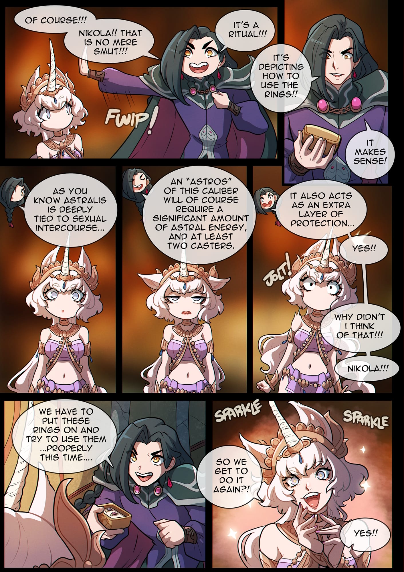 Ghislaine Baby Making comic porn 5 . Guardian Nikola - Chapter 5 [Kinkymation] – page 4