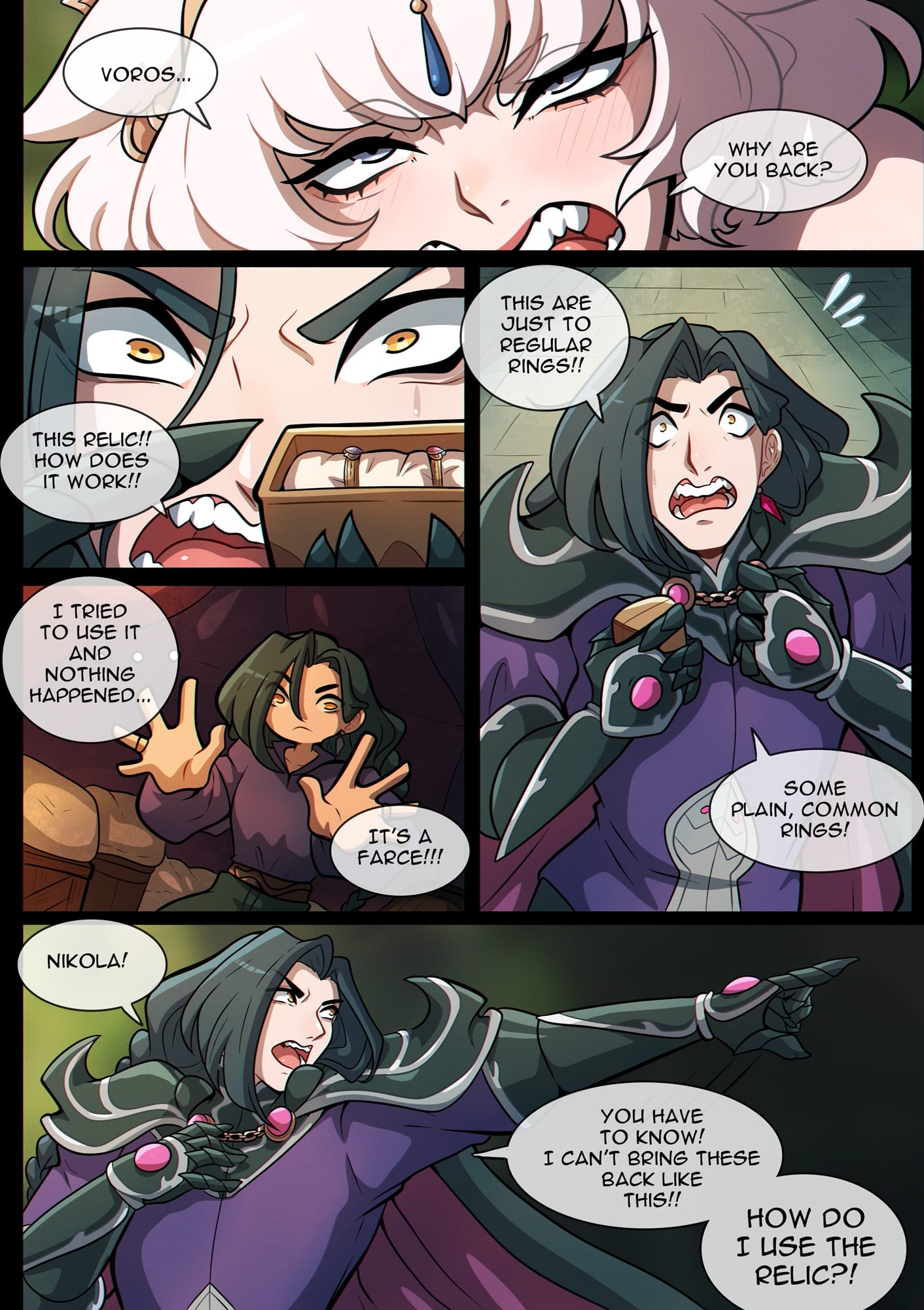 Ghislaine Baby Making comic porn 4 . Guardian Nikola - Chapter 4 [Kinkymation] – page 3