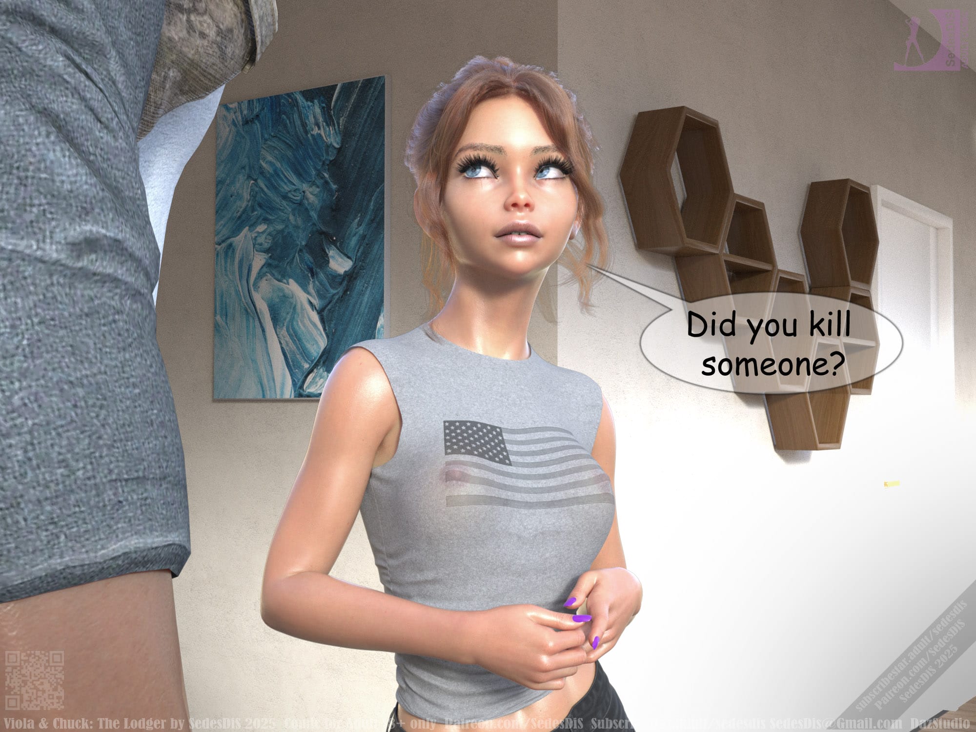 Viola &amp; Chuck – The Lodger [SedesDiS] 1 . Viola & Chuck - The Lodger - Chapter 1 [SedesDiS] – page 10