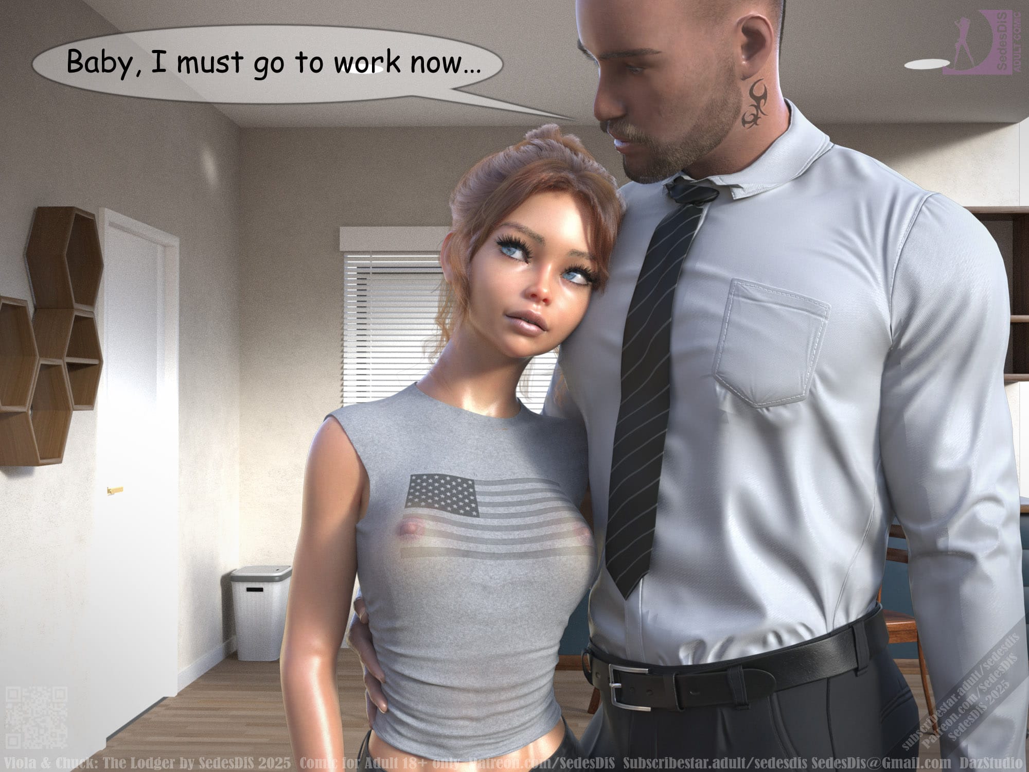 Viola &amp; Chuck – The Lodger [SedesDiS] 1 . Viola & Chuck - The Lodger - Chapter 1 [SedesDiS] – page 12