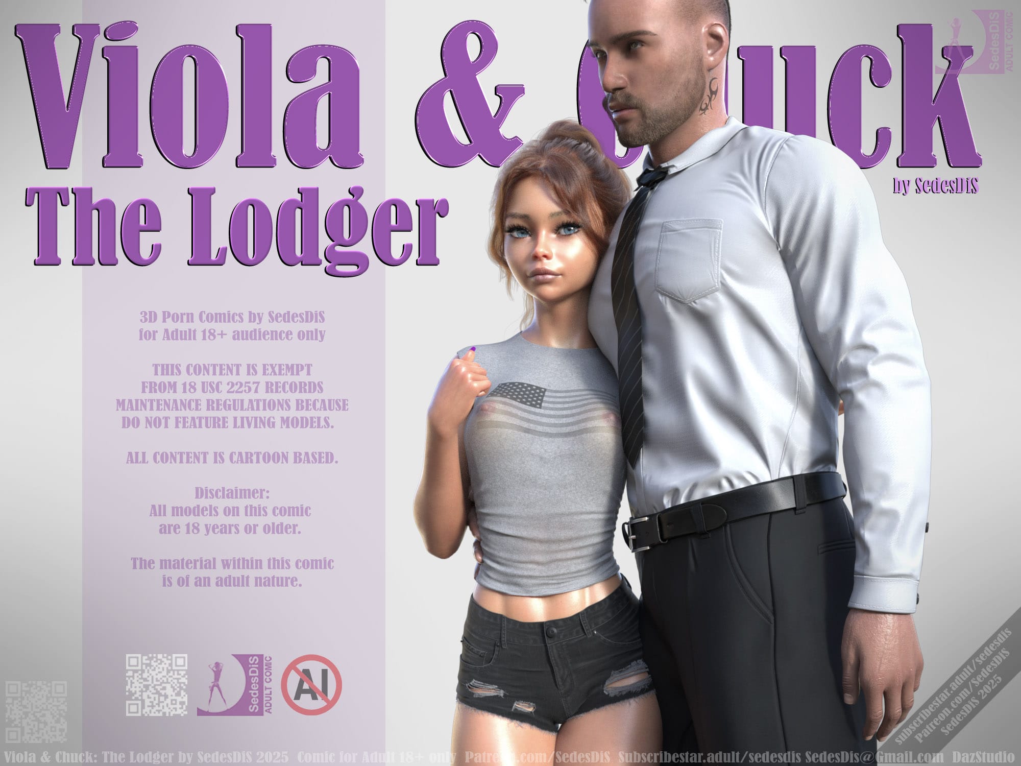 Viola &amp; Chuck – The Lodger [SedesDiS] 1 . Viola & Chuck - The Lodger - Chapter 1 [SedesDiS] – page 2