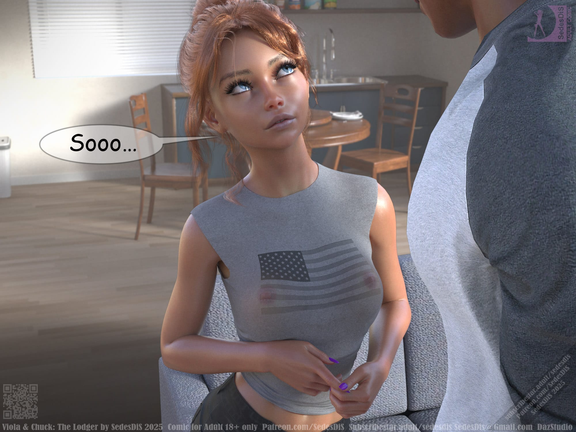 Viola &amp; Chuck – The Lodger [SedesDiS] 1 . Viola & Chuck - The Lodger - Chapter 1 [SedesDiS] – page 25