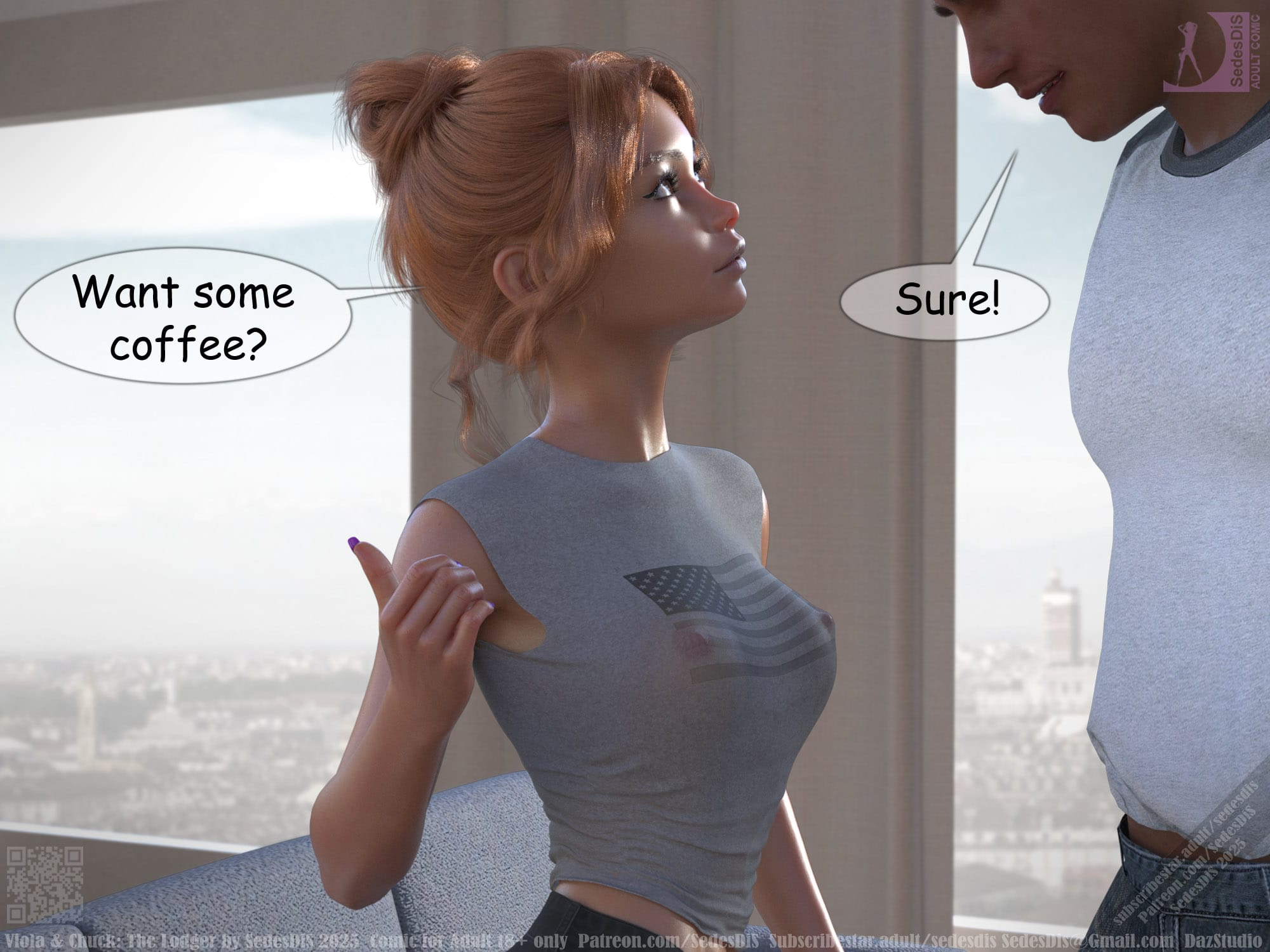 Viola &amp; Chuck – The Lodger [SedesDiS] 1 . Viola & Chuck - The Lodger - Chapter 1 [SedesDiS] – page 26