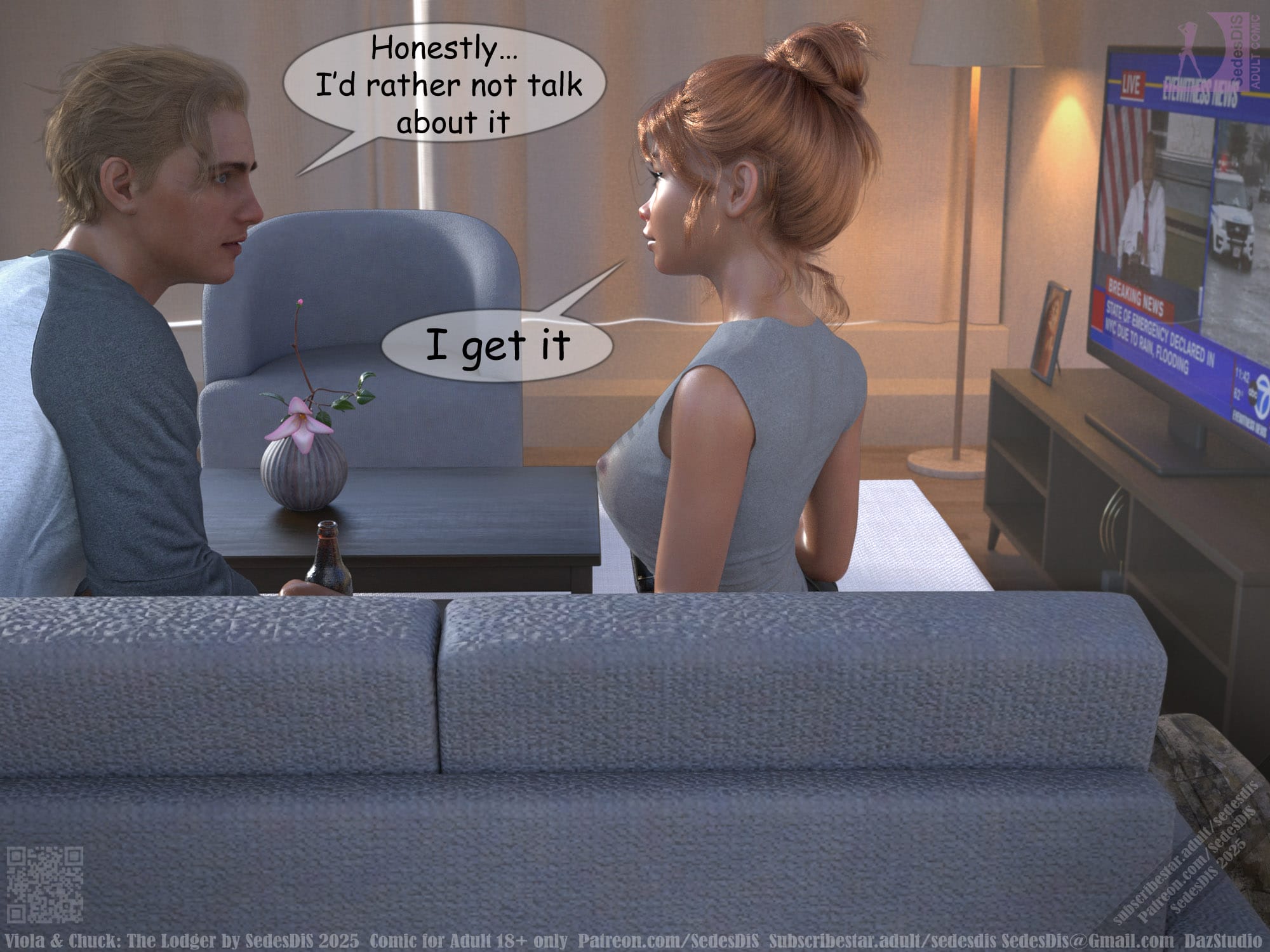 Viola &amp; Chuck – The Lodger [SedesDiS] 1 . Viola & Chuck - The Lodger - Chapter 1 [SedesDiS] – page 37