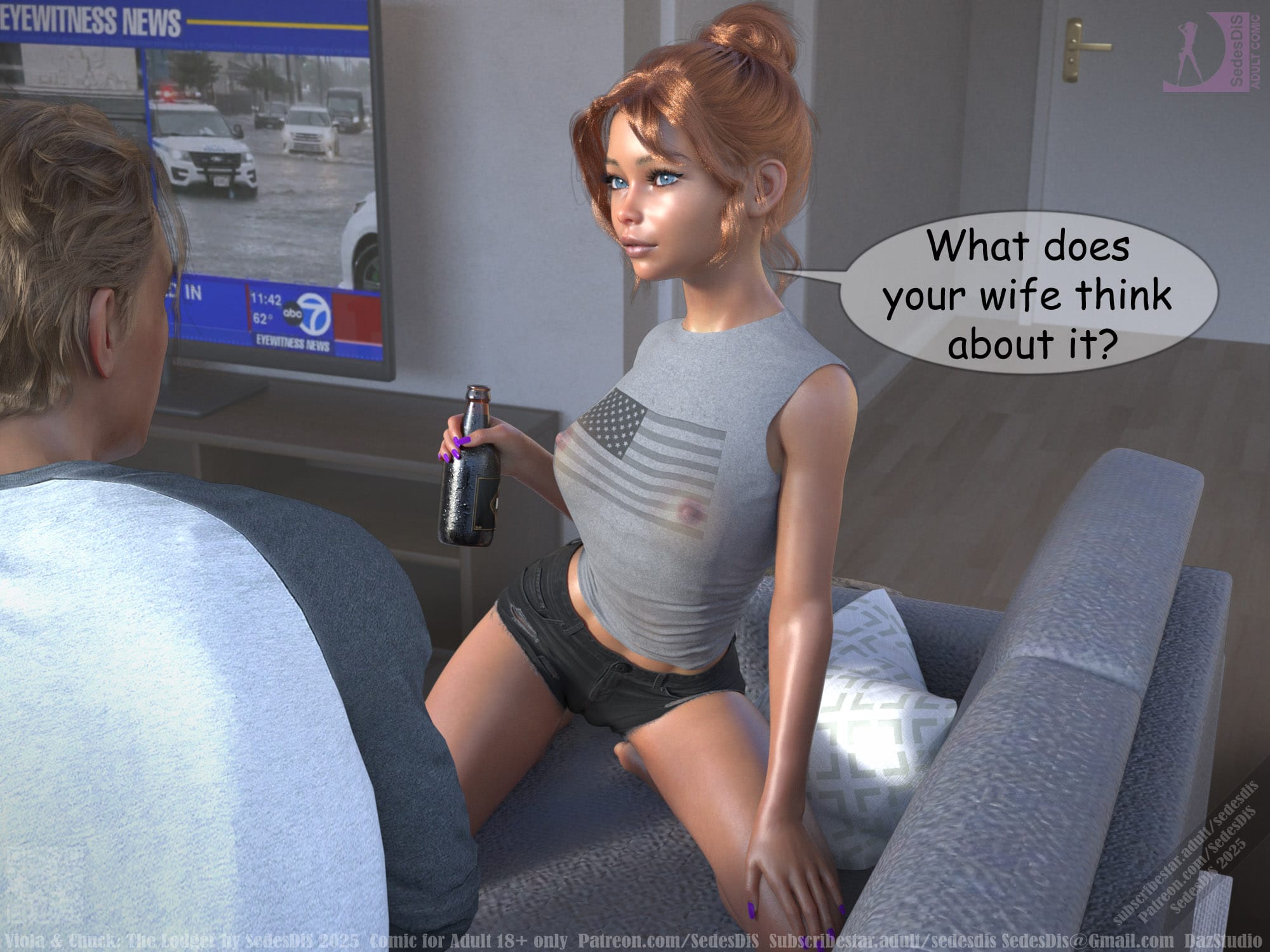 Viola &amp; Chuck – The Lodger [SedesDiS] 1 . Viola & Chuck - The Lodger - Chapter 1 [SedesDiS] – page 38