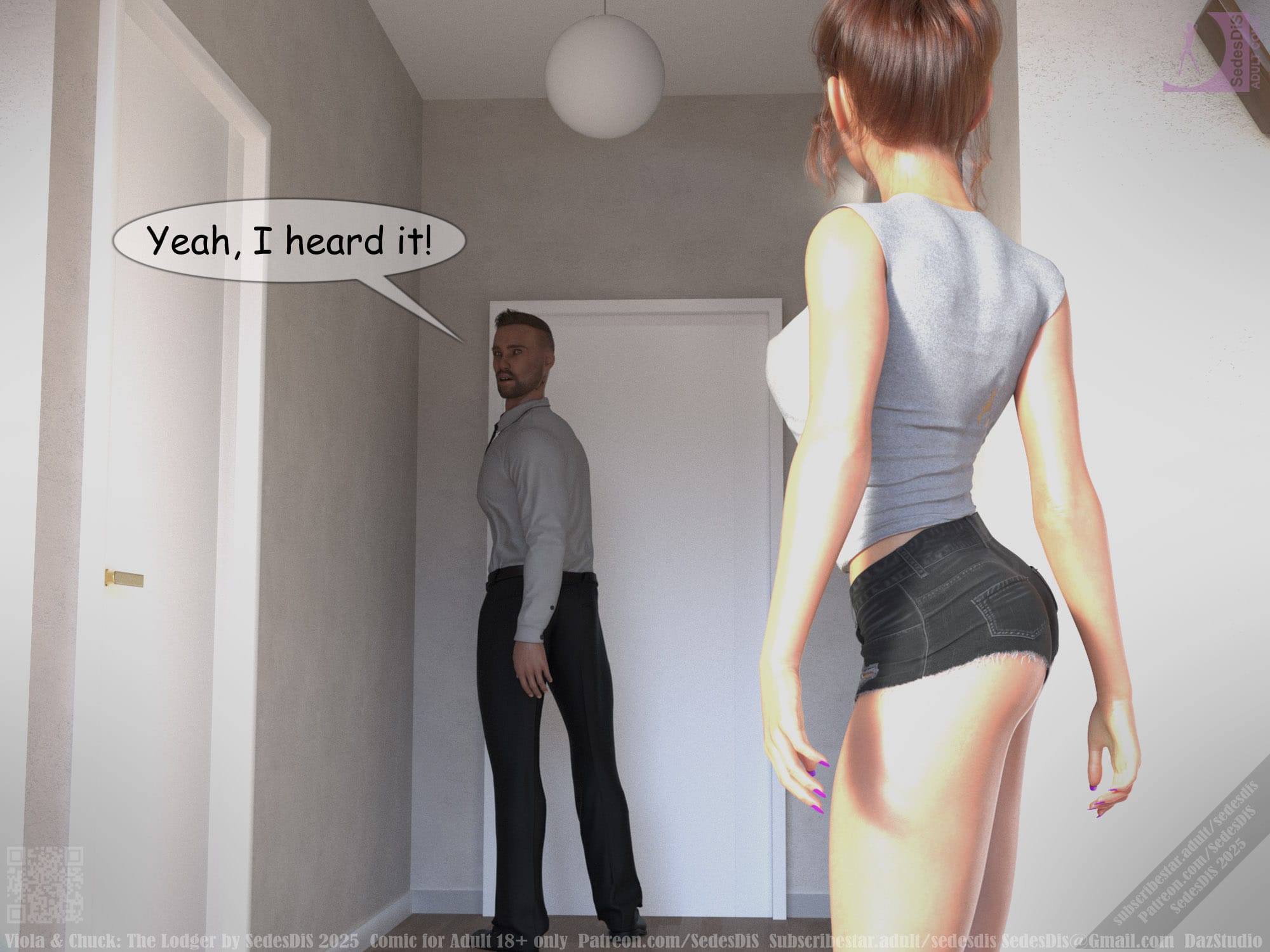 Viola &amp; Chuck – The Lodger [SedesDiS] 1 . Viola & Chuck - The Lodger - Chapter 1 [SedesDiS] – page 4