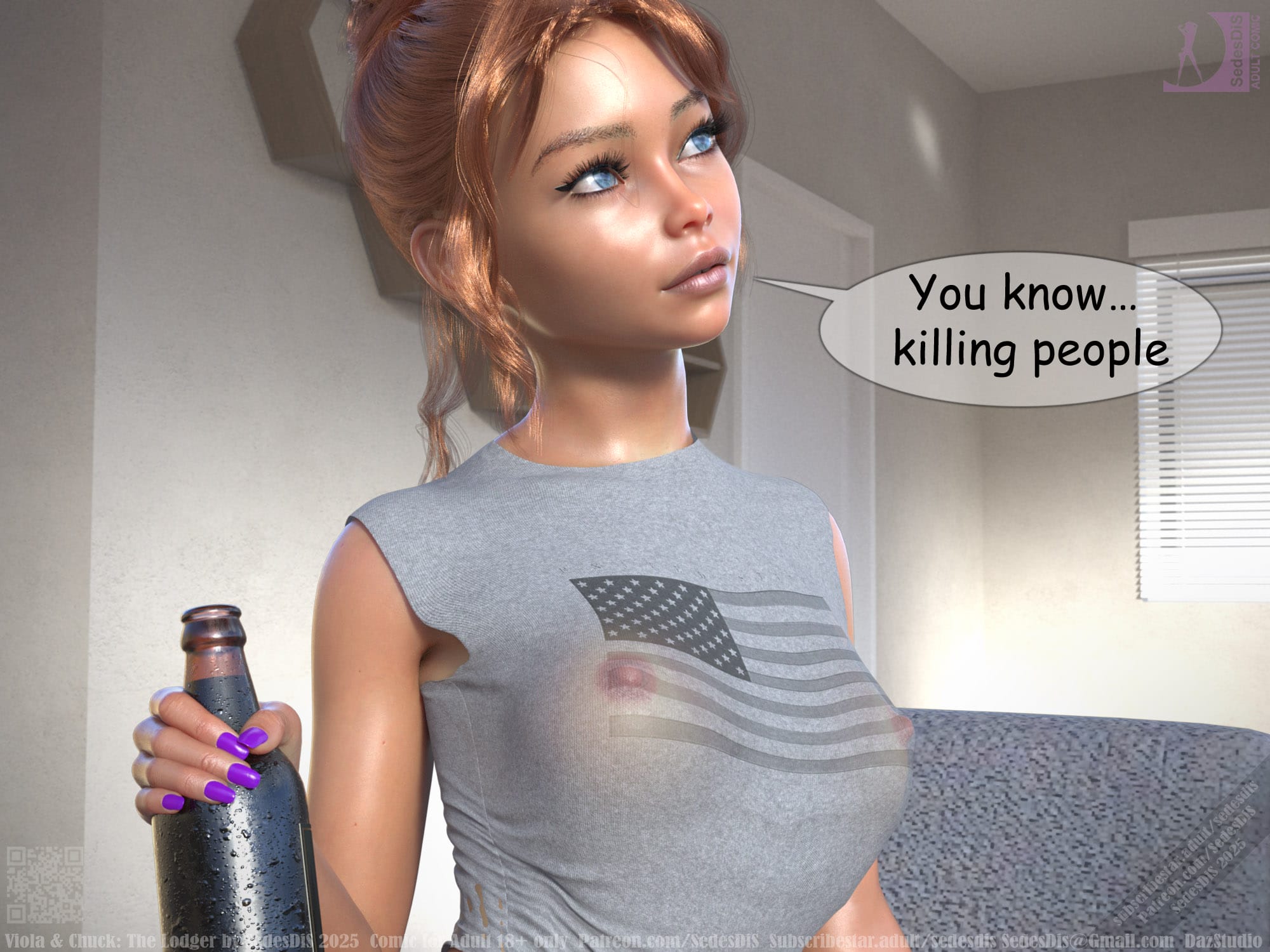 Viola &amp; Chuck – The Lodger [SedesDiS] 1 . Viola & Chuck - The Lodger - Chapter 1 [SedesDiS] – page 42