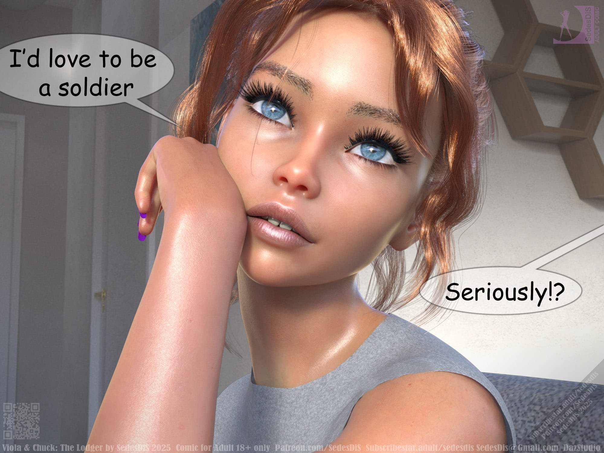 Viola &amp; Chuck – The Lodger [SedesDiS] 1 . Viola & Chuck - The Lodger - Chapter 1 [SedesDiS] – page 45