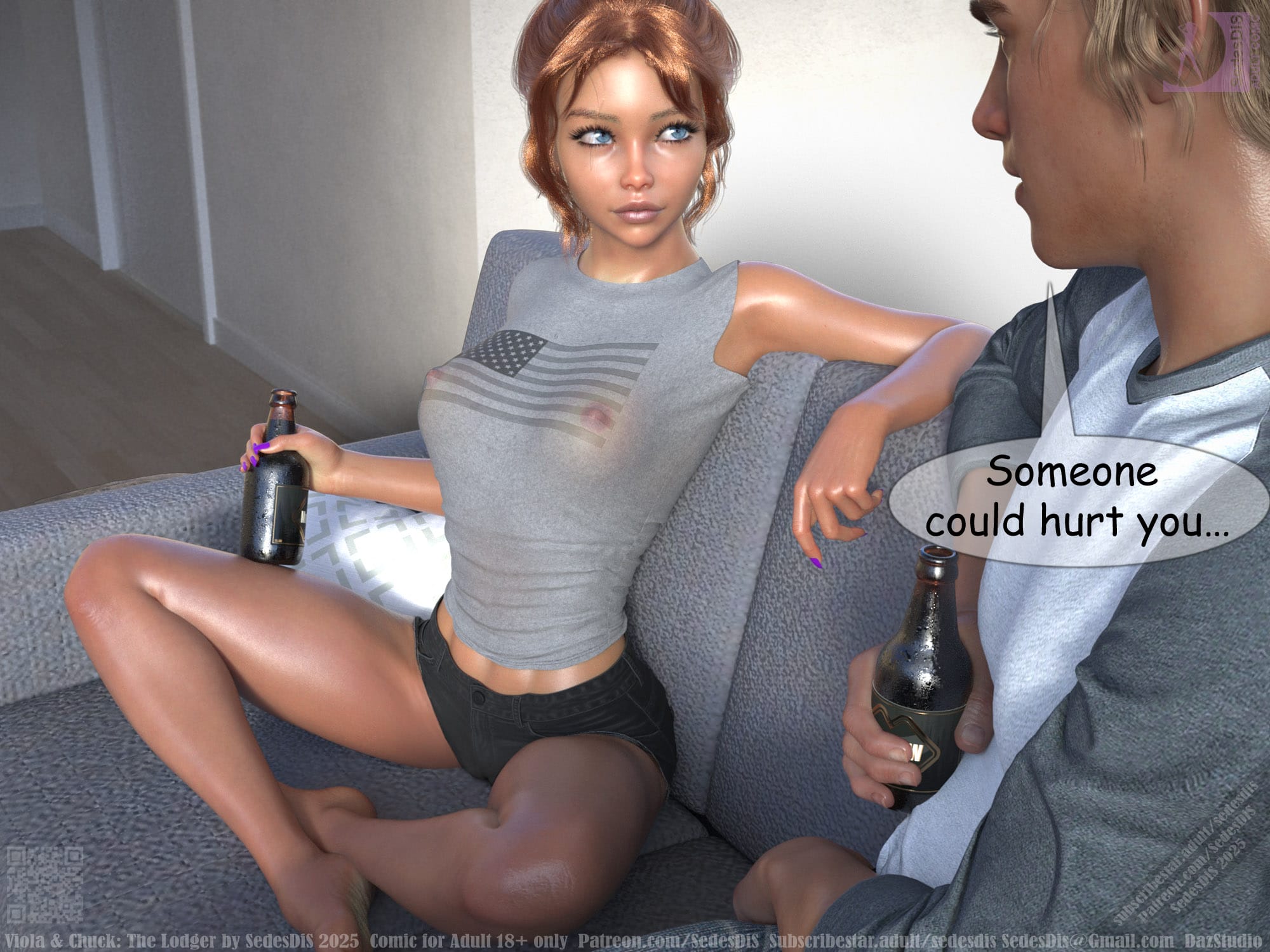 Viola &amp; Chuck – The Lodger [SedesDiS] 1 . Viola & Chuck - The Lodger - Chapter 1 [SedesDiS] – page 50