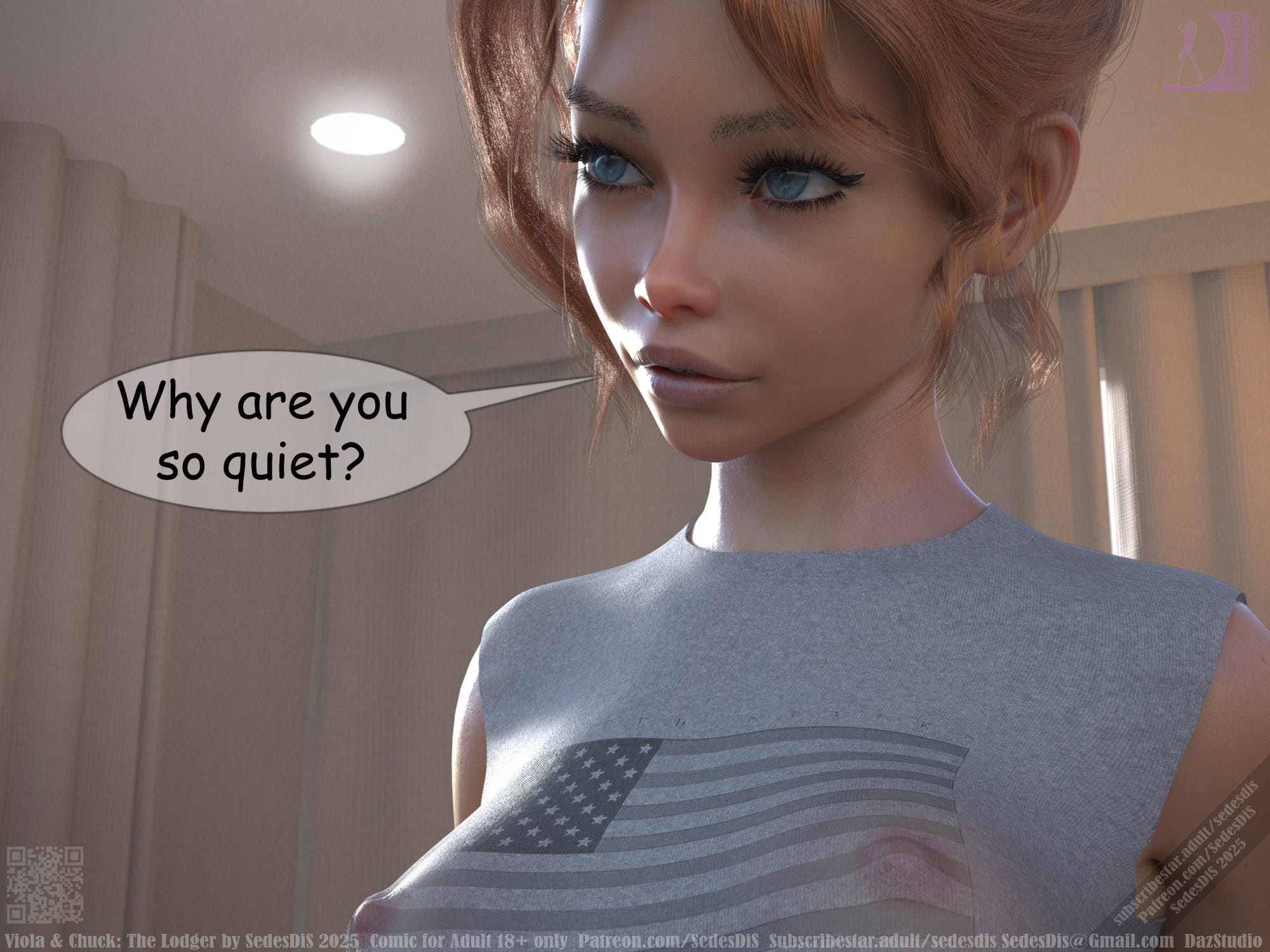 Viola &amp; Chuck – The Lodger [SedesDiS] 1 . Viola & Chuck - The Lodger - Chapter 1 [SedesDiS] – page 70