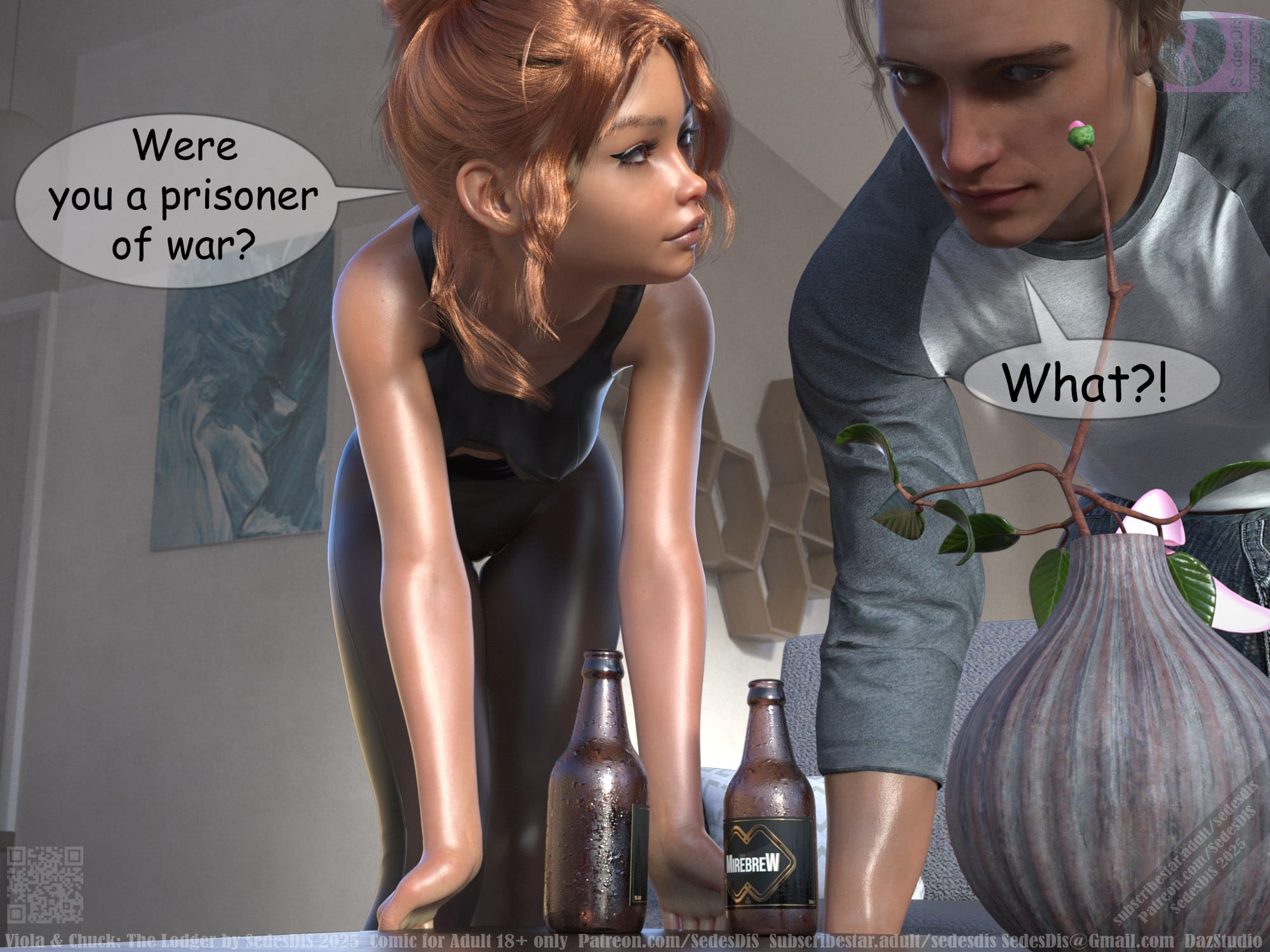 Viola &amp; Chuck – The Lodger [SedesDiS] 1 . Viola & Chuck - The Lodger - Chapter 1 [SedesDiS] – page 87