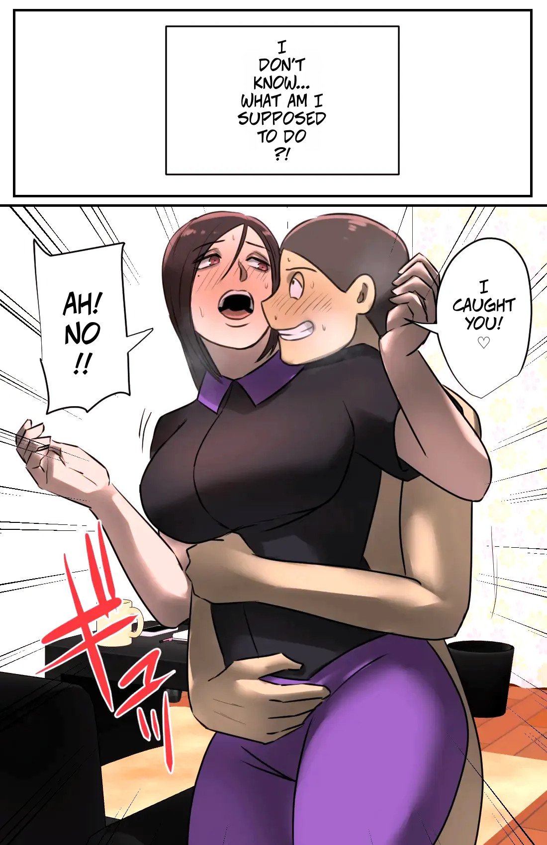 [Chotto B-Sen] A Saleswoman Interrupted Me While I Was Jerking-Off — Genkan o Aketara Iru Kanyuu Oba-san comic porn [Chotto B-Sen] A Saleswoman Interrupted Me While I Was Jerking-Off — Genkan o Aketara Iru Kanyuu Oba-san [Colorized] Chapter 1 – page 14