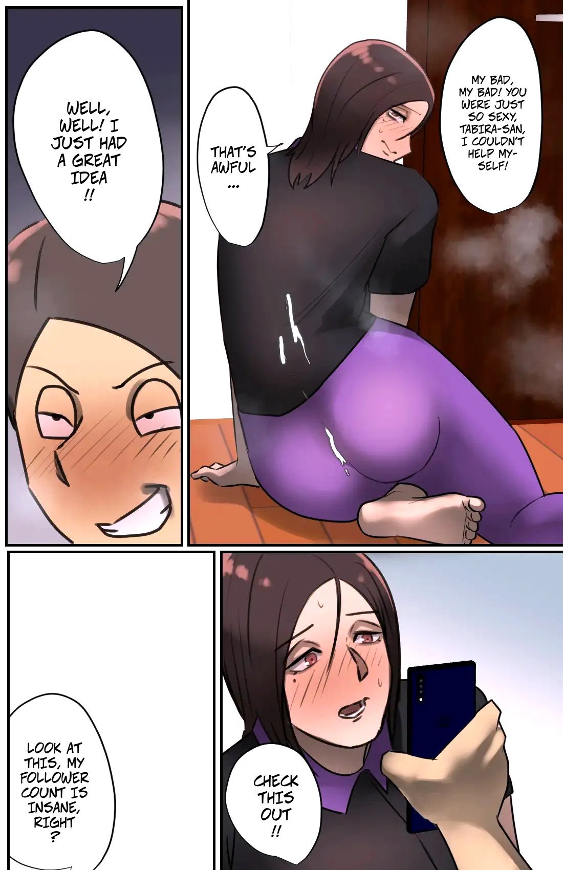 [Chotto B-Sen] A Saleswoman Interrupted Me While I Was Jerking-Off — Genkan o Aketara Iru Kanyuu Oba-san comic porn [Chotto B-Sen] A Saleswoman Interrupted Me While I Was Jerking-Off — Genkan o Aketara Iru Kanyuu Oba-san [Colorized] Chapter 1 – page 17